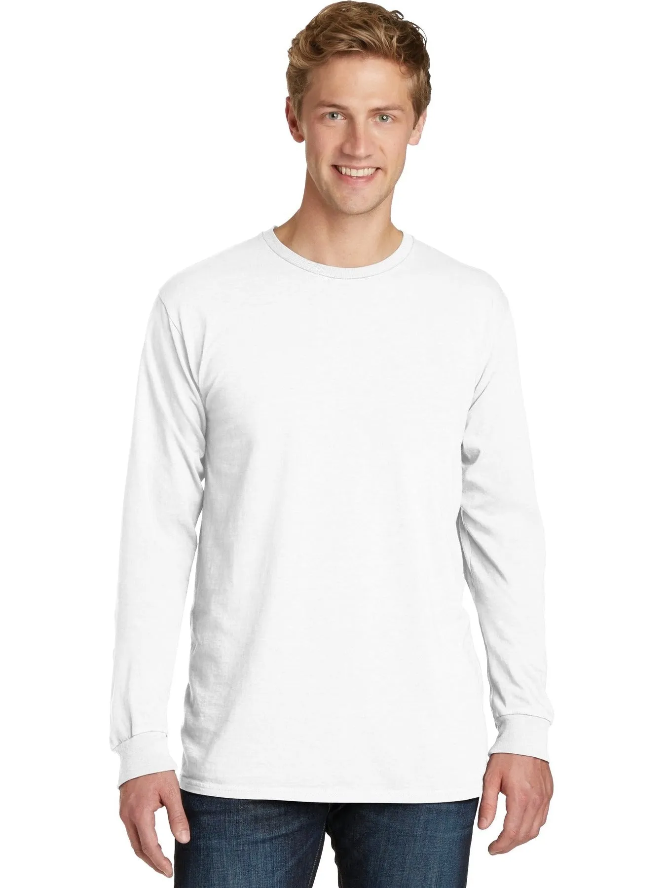 Port & Company Pigment-Dyed Long Sleeve Tee