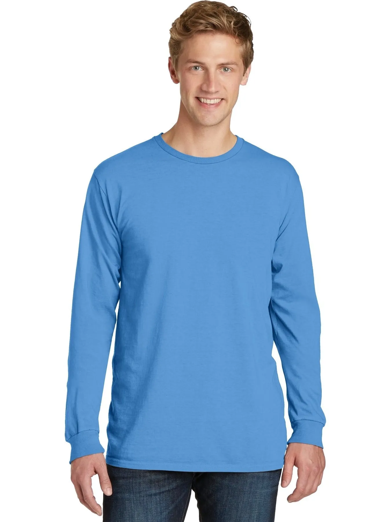 Port & Company Pigment-Dyed Long Sleeve Tee