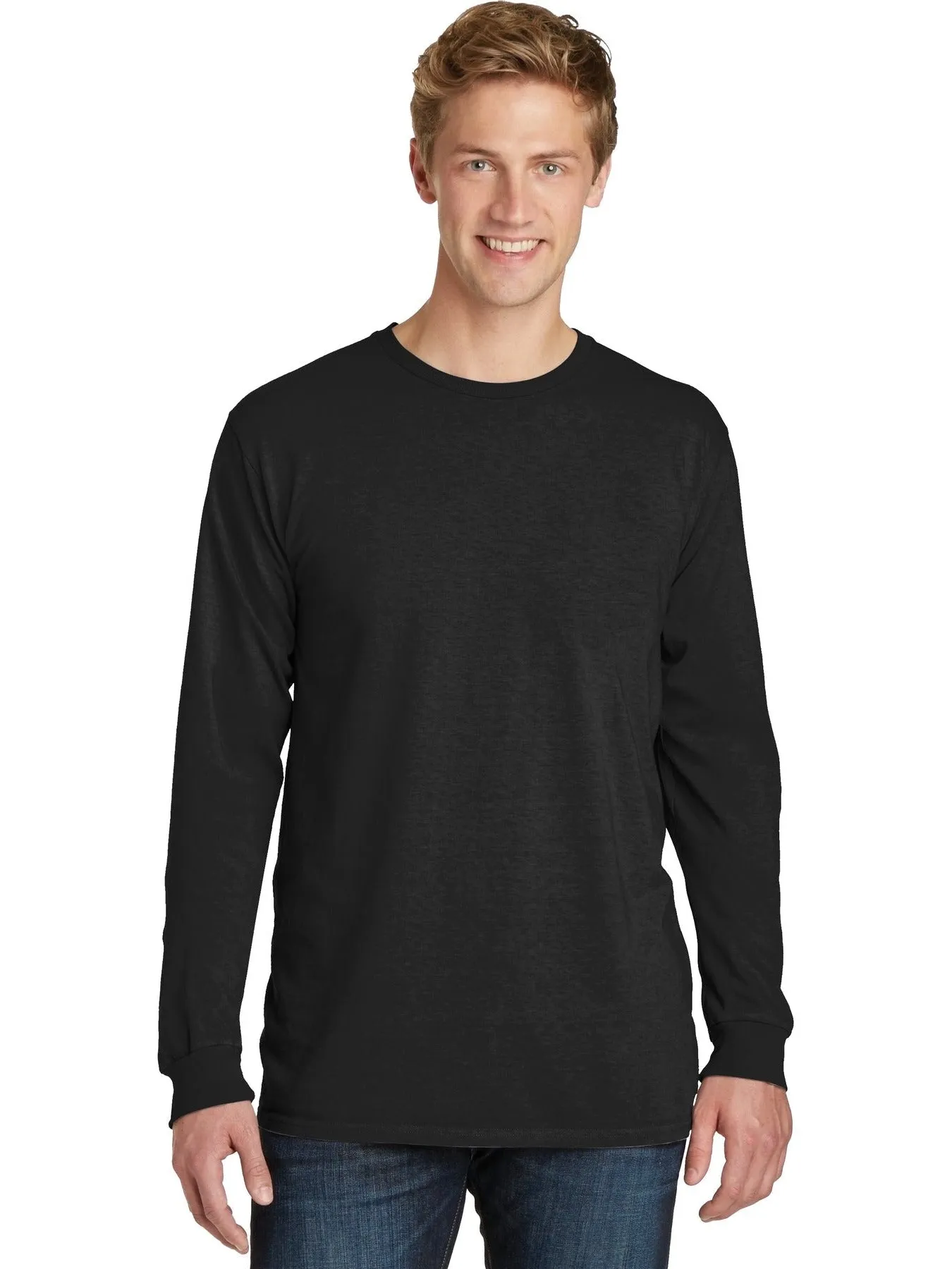 Port & Company Pigment-Dyed Long Sleeve Tee