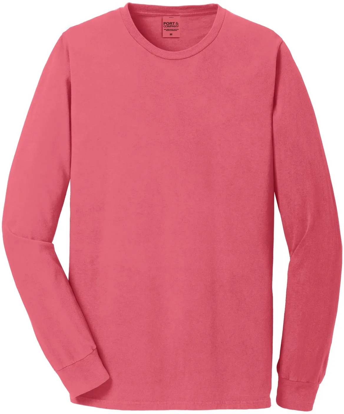 Port & Company Pigment-Dyed Long Sleeve Tee