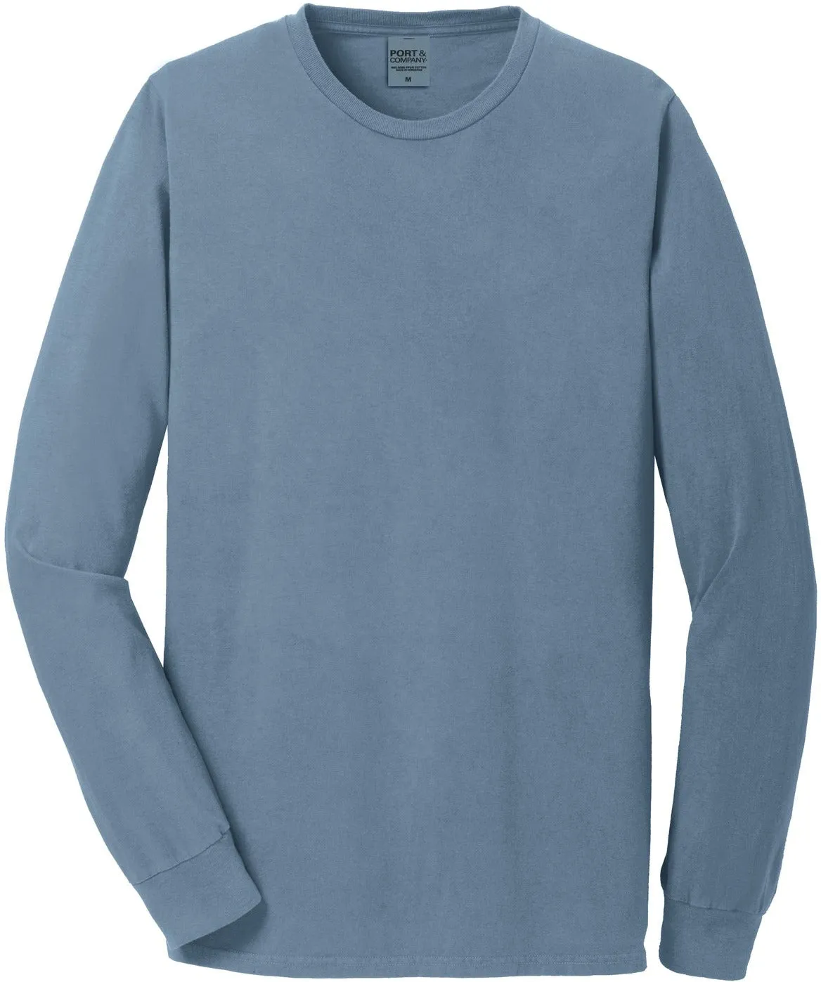 Port & Company Pigment-Dyed Long Sleeve Tee