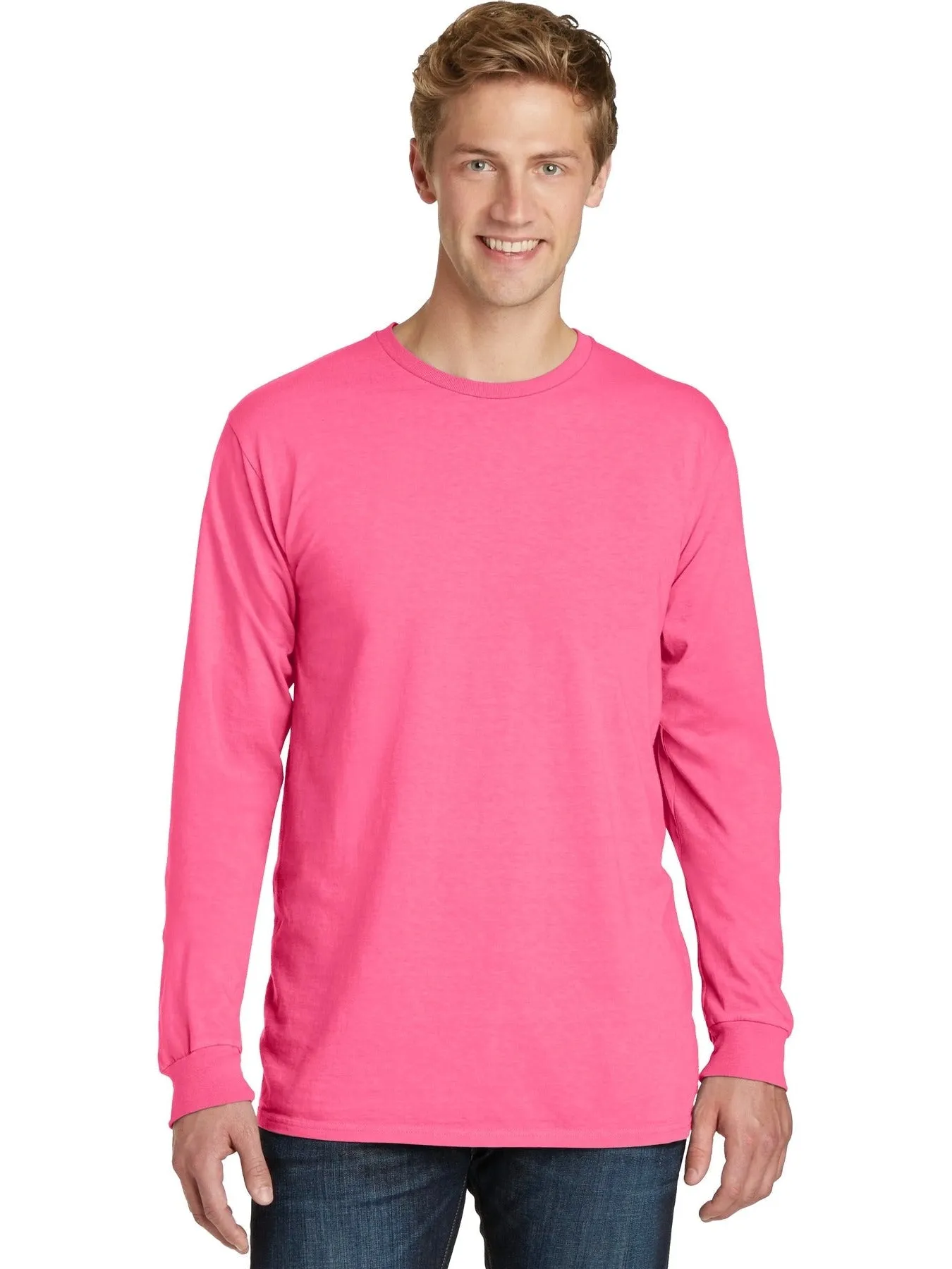 Port & Company Pigment-Dyed Long Sleeve Tee