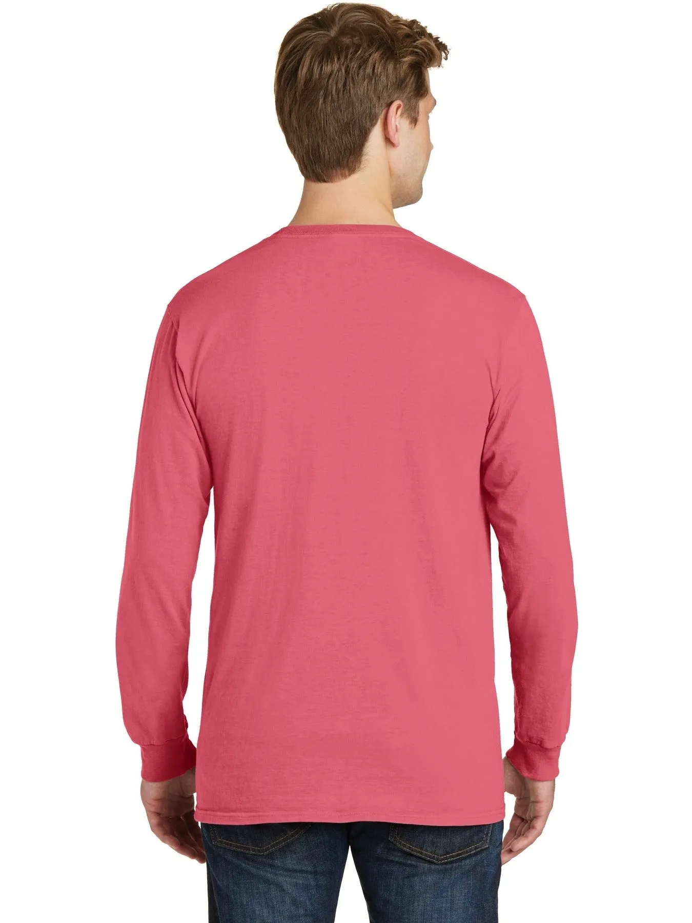 Port & Company Pigment-Dyed Long Sleeve Tee