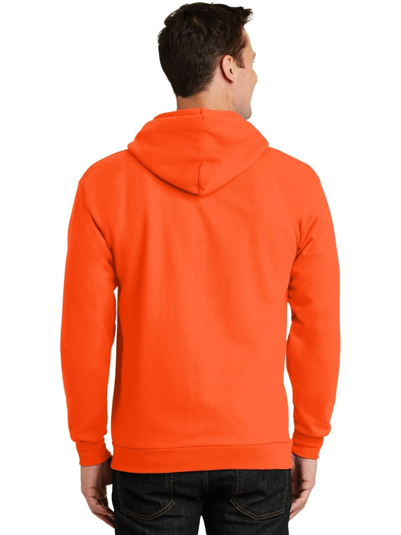 Port & Company Tall Ultimate Full- Zip Hooded Sweatshirt