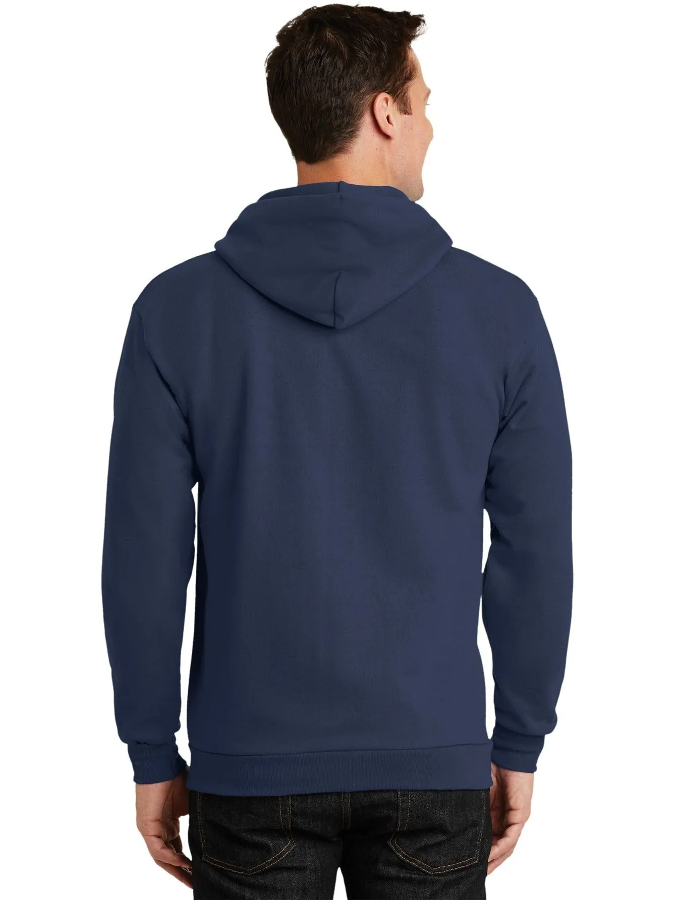 Port & Company Tall Ultimate Full- Zip Hooded Sweatshirt
