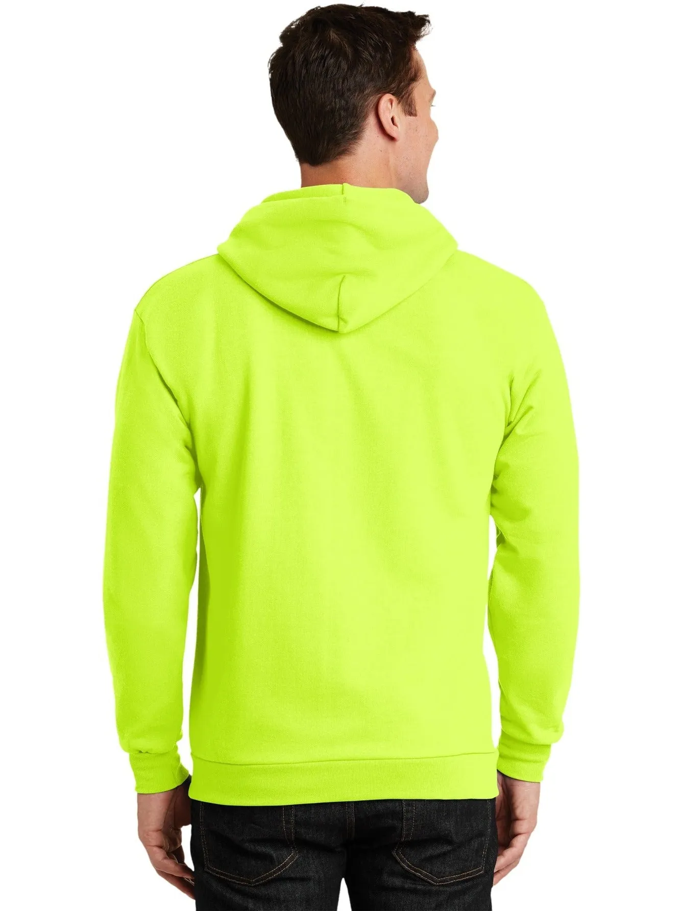 Port & Company Tall Ultimate Full- Zip Hooded Sweatshirt