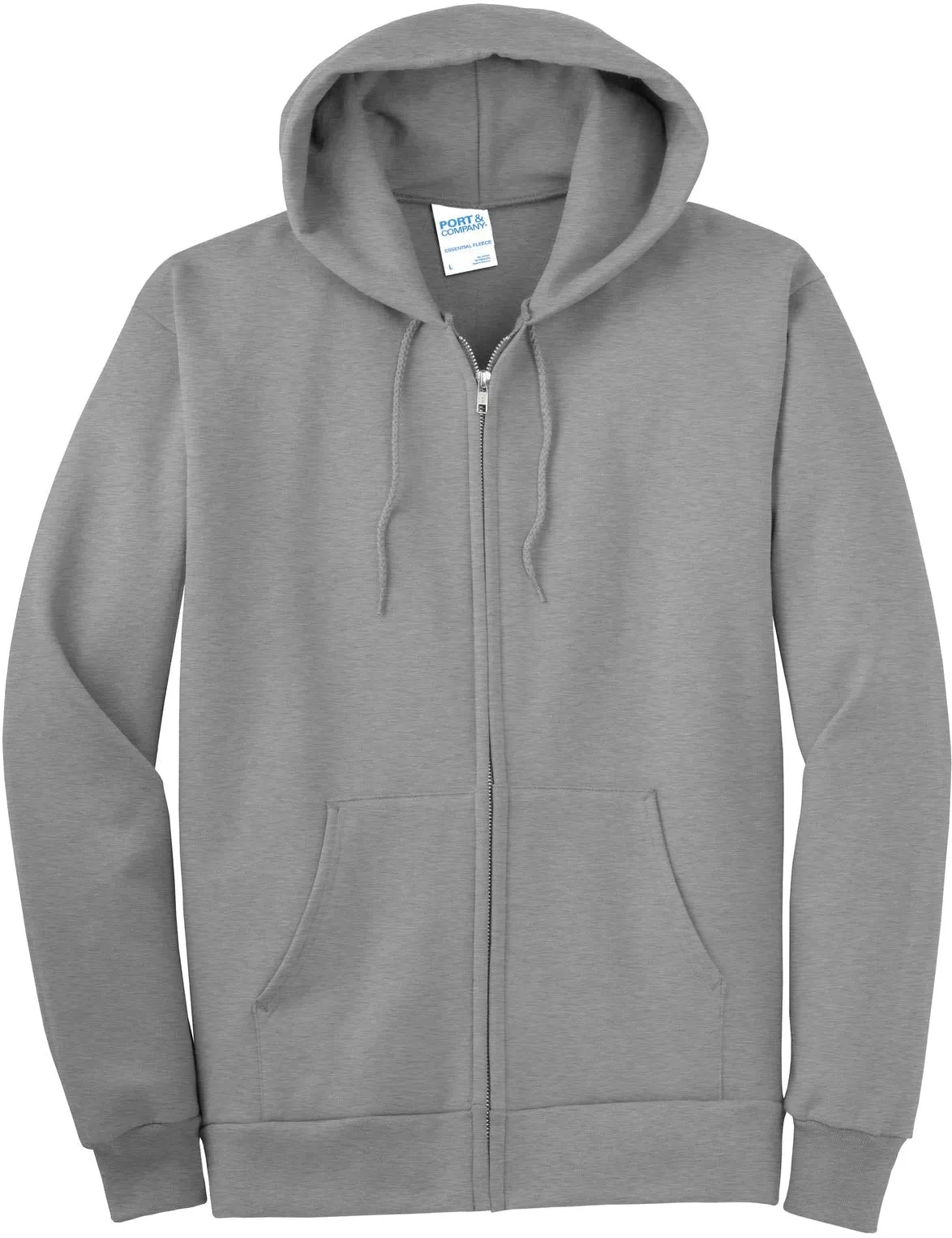 Port & Company Tall Ultimate Full- Zip Hooded Sweatshirt