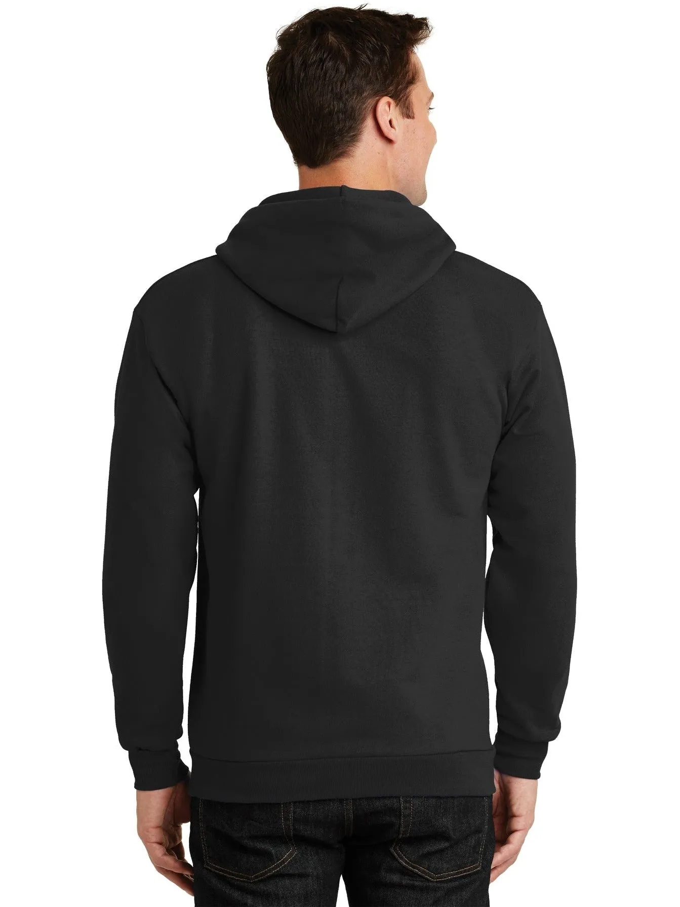 Port & Company Ultimate Full-Zip Hooded Sweatshirt