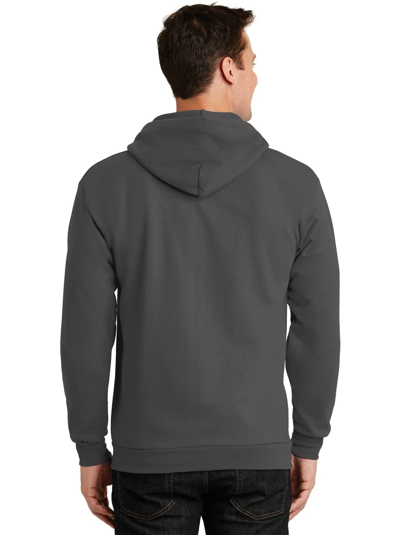 Port & Company Ultimate Full-Zip Hooded Sweatshirt