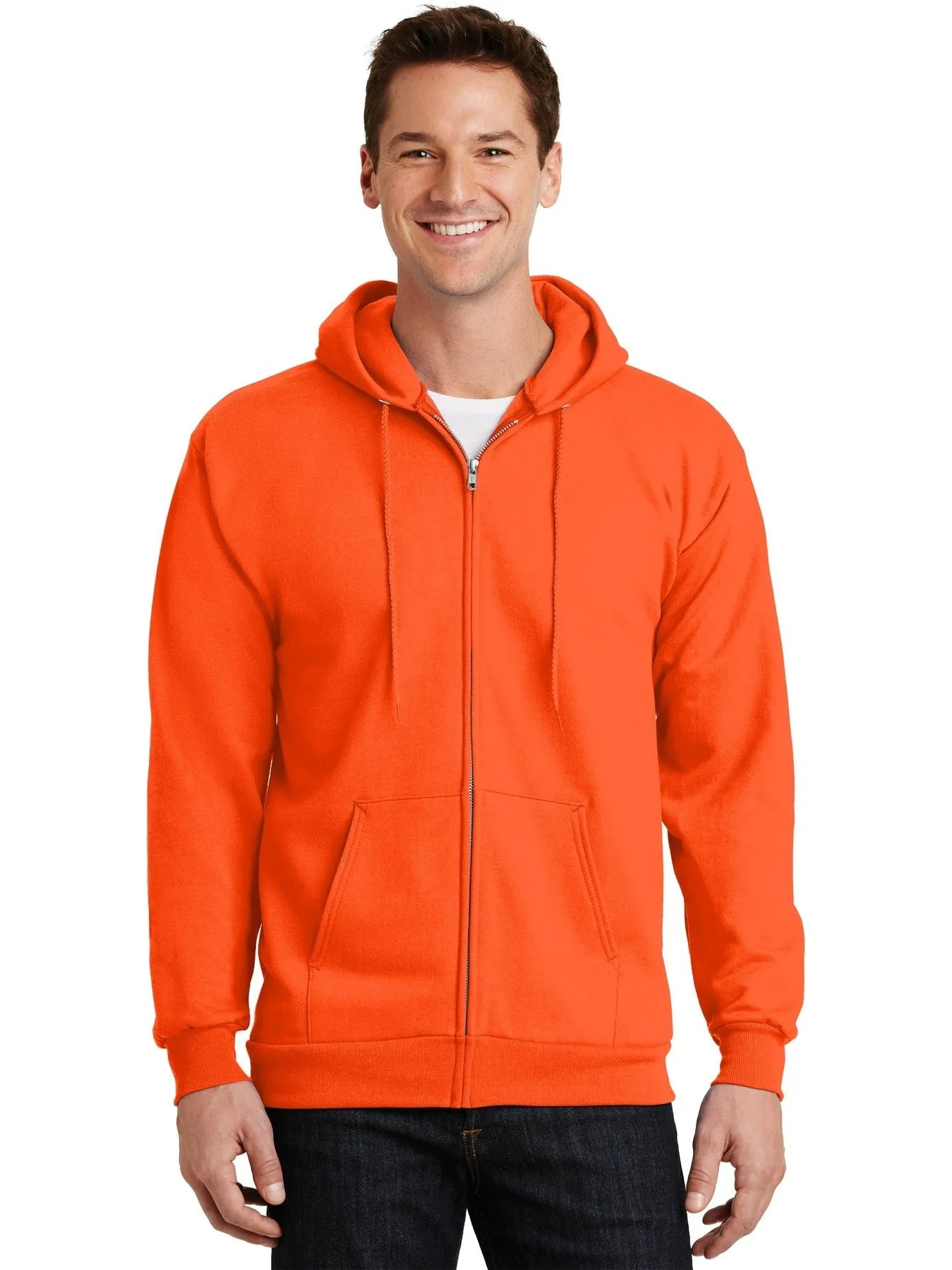 Port & Company Ultimate Full-Zip Hooded Sweatshirt