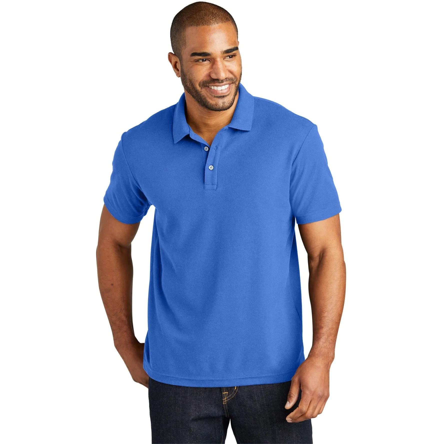 Port Authority C-Free Cotton Blend Pique Polo