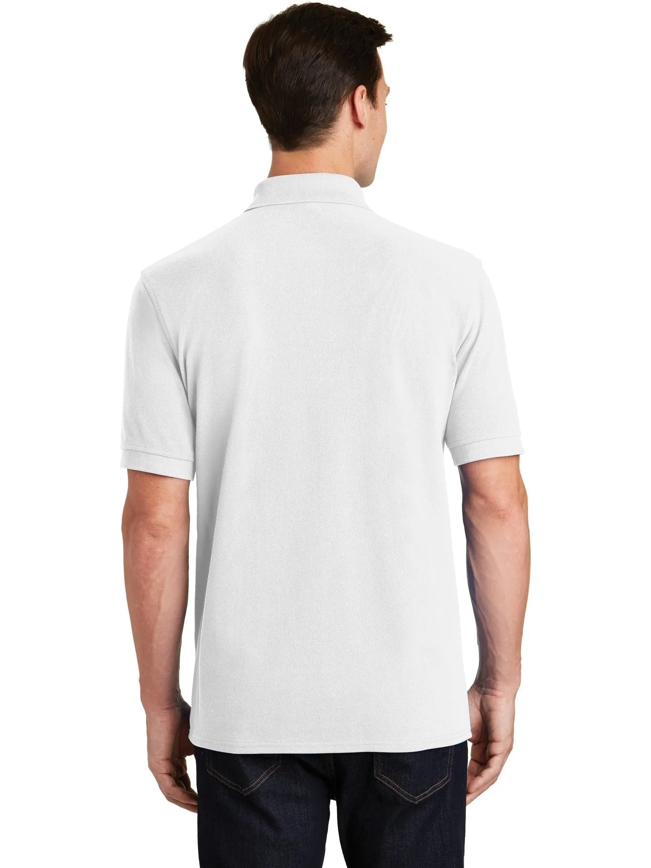 Port Authority Combed Ring Spun Pique Polo