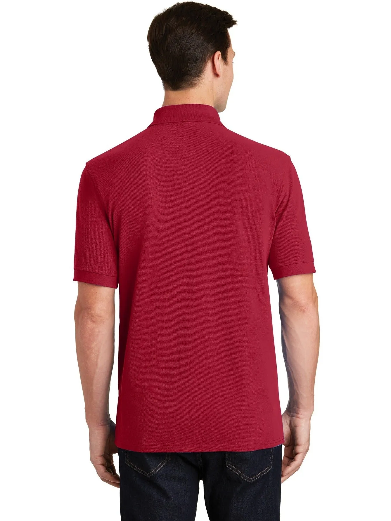Port Authority Combed Ring Spun Pique Polo