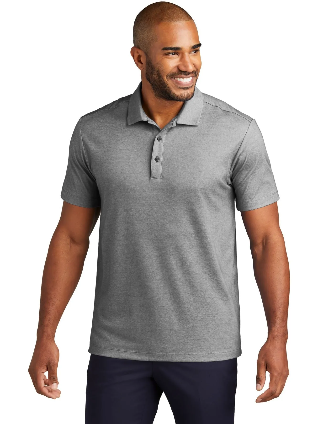 Port Authority Fine Pique Blend Polo
