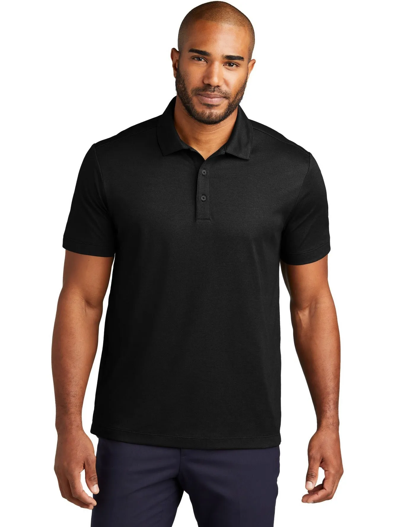 Port Authority Fine Pique Blend Polo