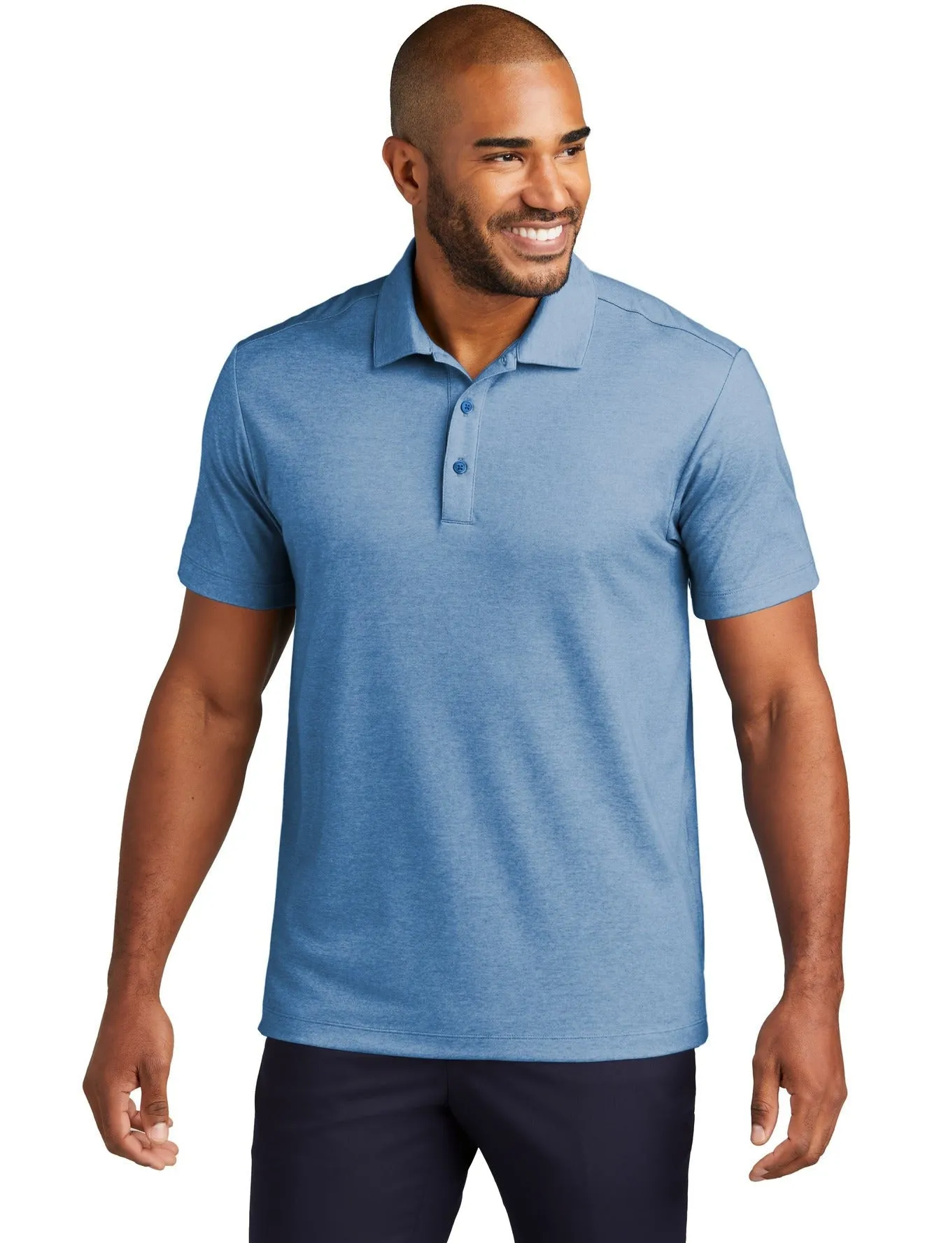 Port Authority Fine Pique Blend Polo