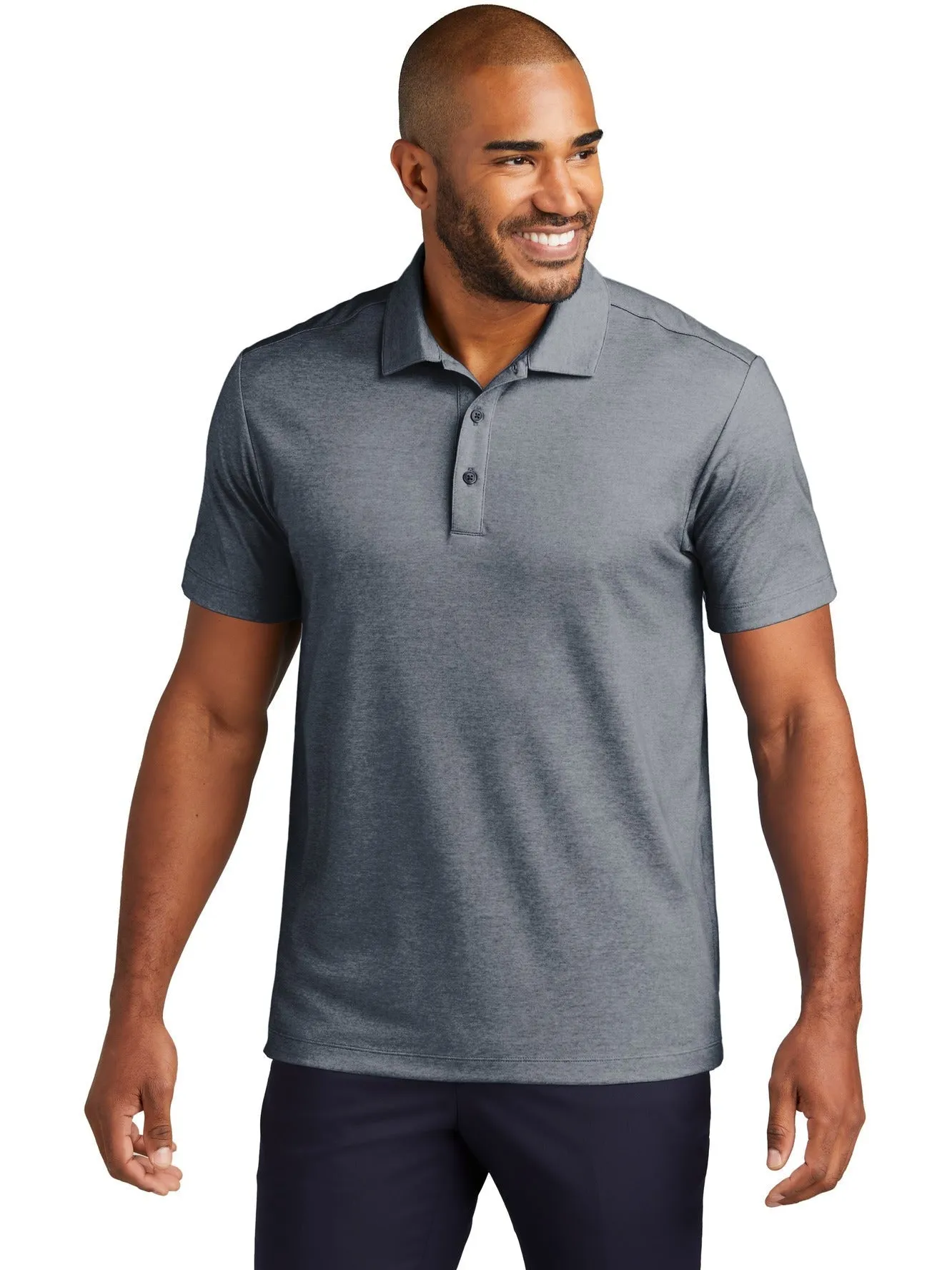Port Authority Fine Pique Blend Polo