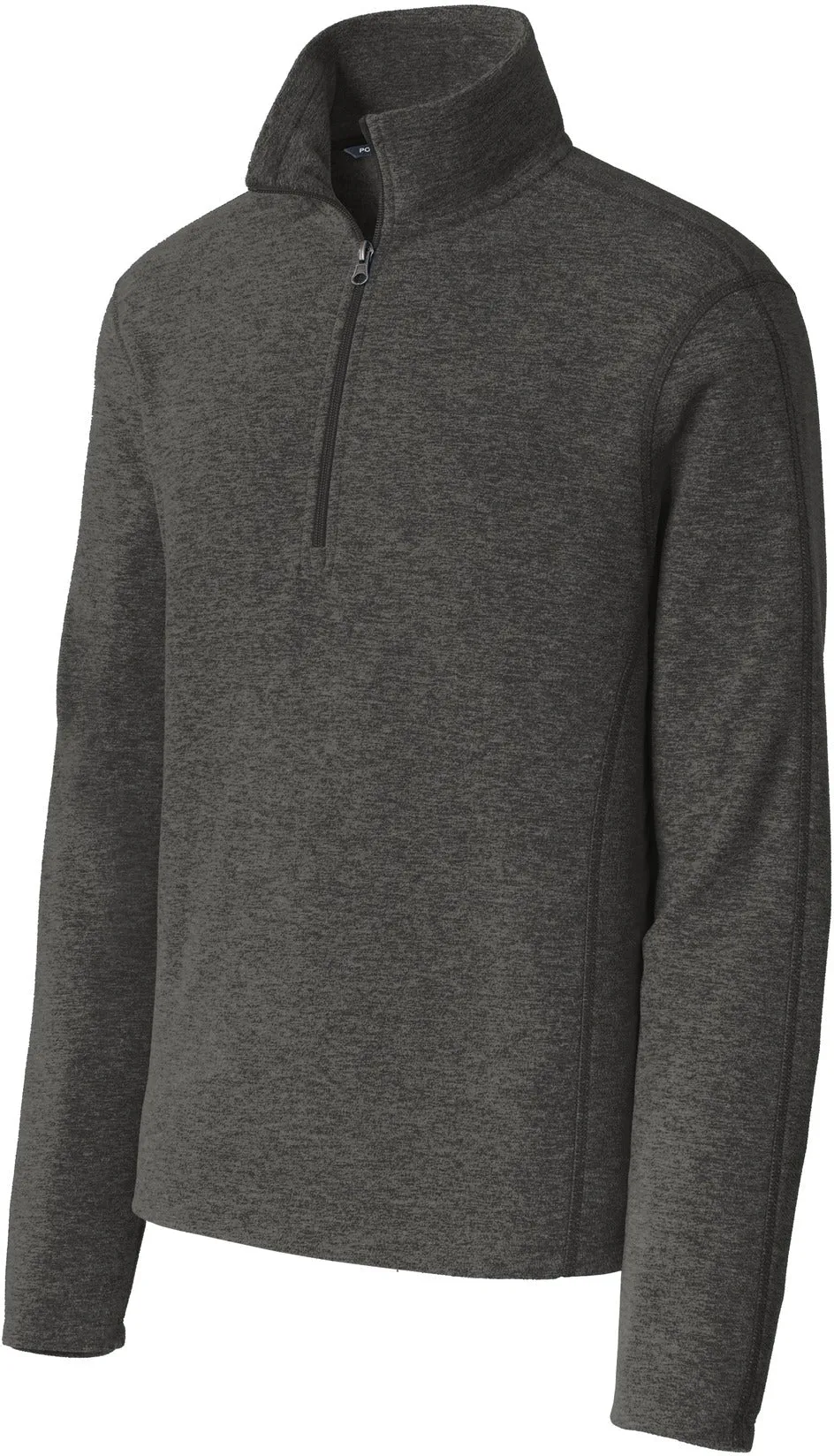 Port Authority Heather Microfleece 1/2-Zip Pullover