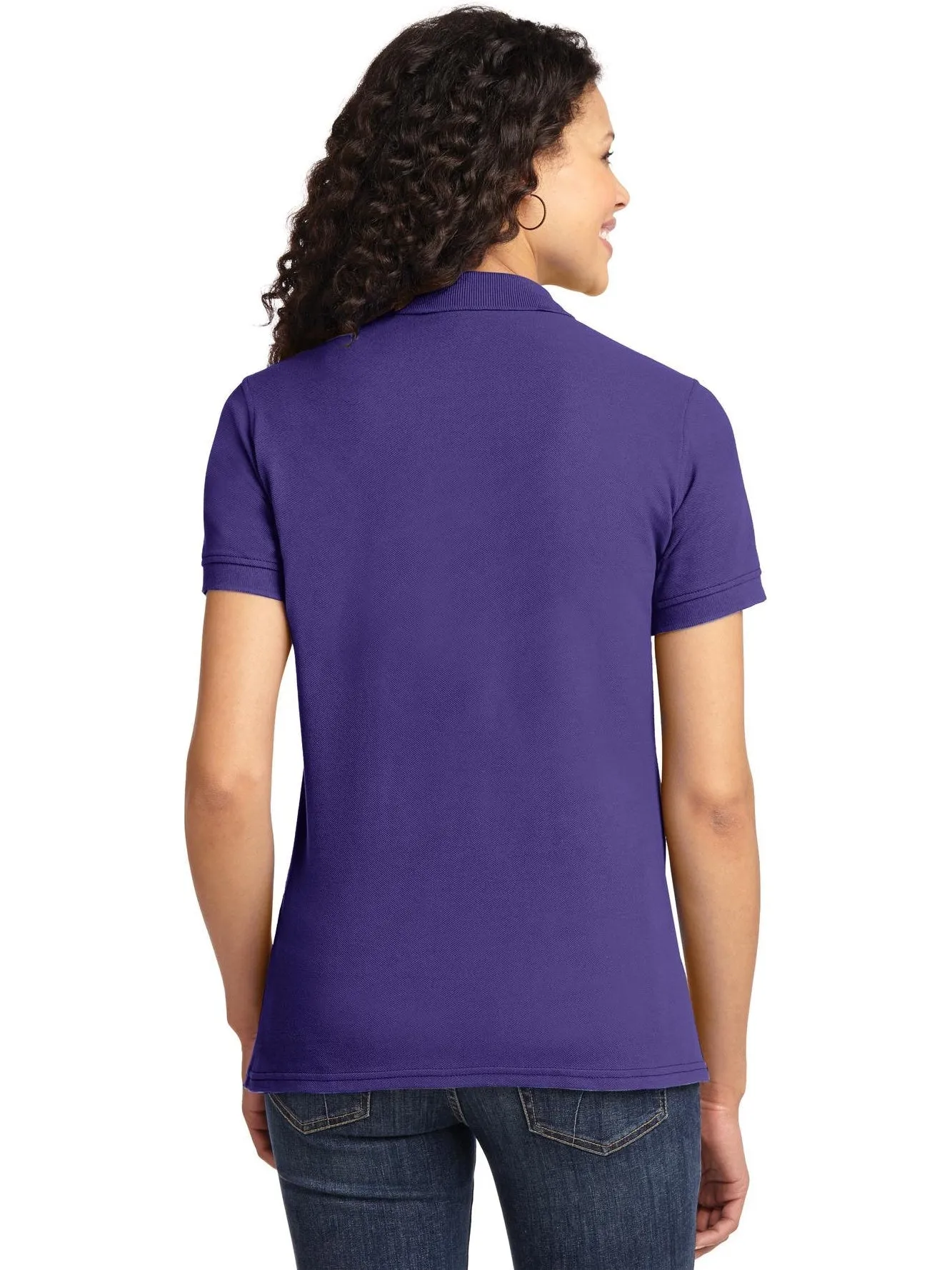 Port Authority Ladies 50/50 Pique Polo