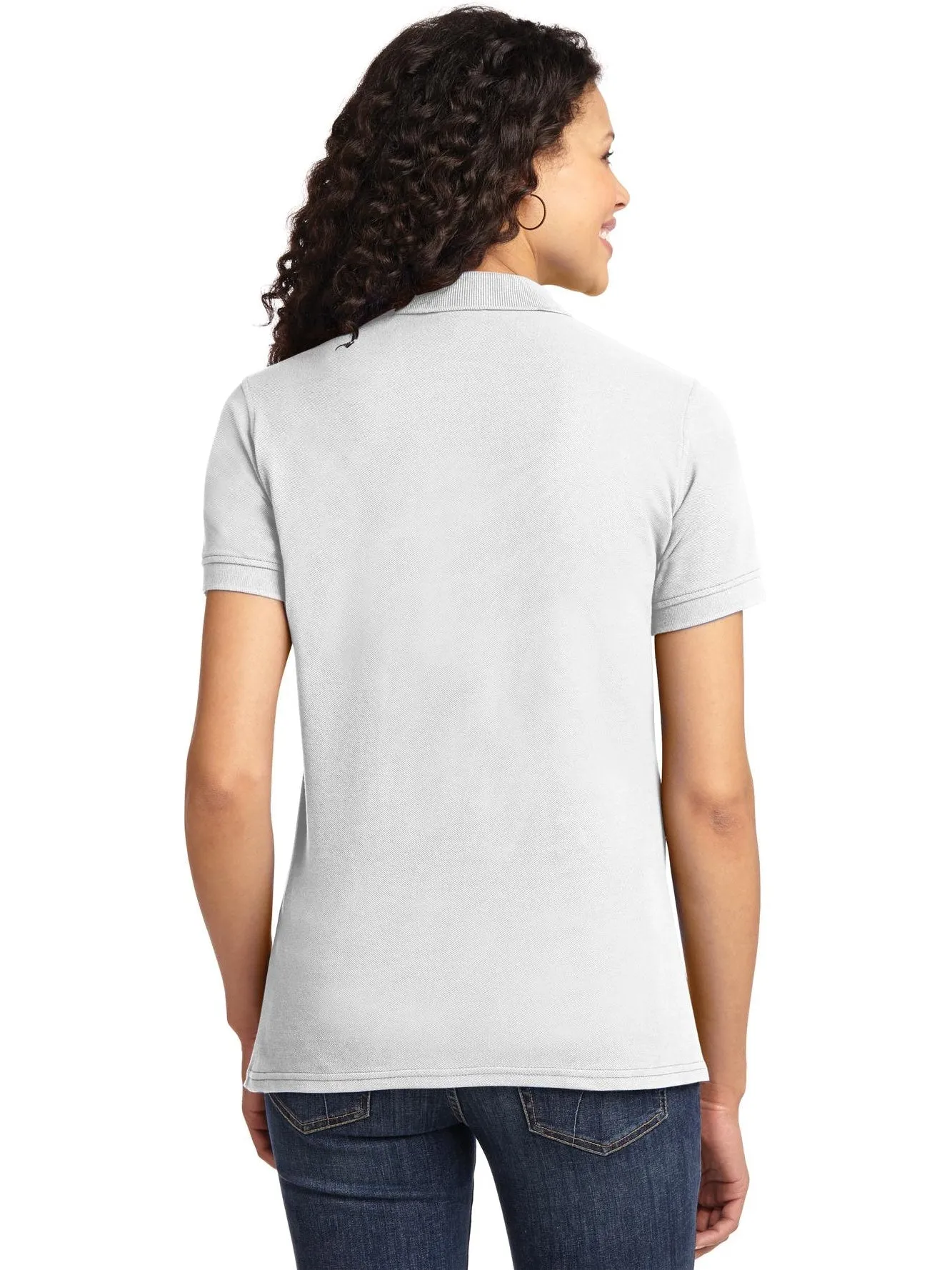 Port Authority Ladies 50/50 Pique Polo