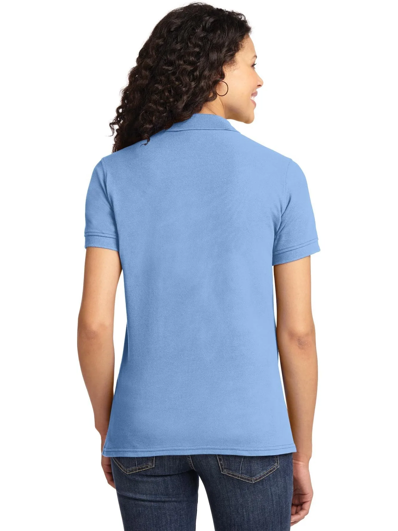 Port Authority Ladies 50/50 Pique Polo