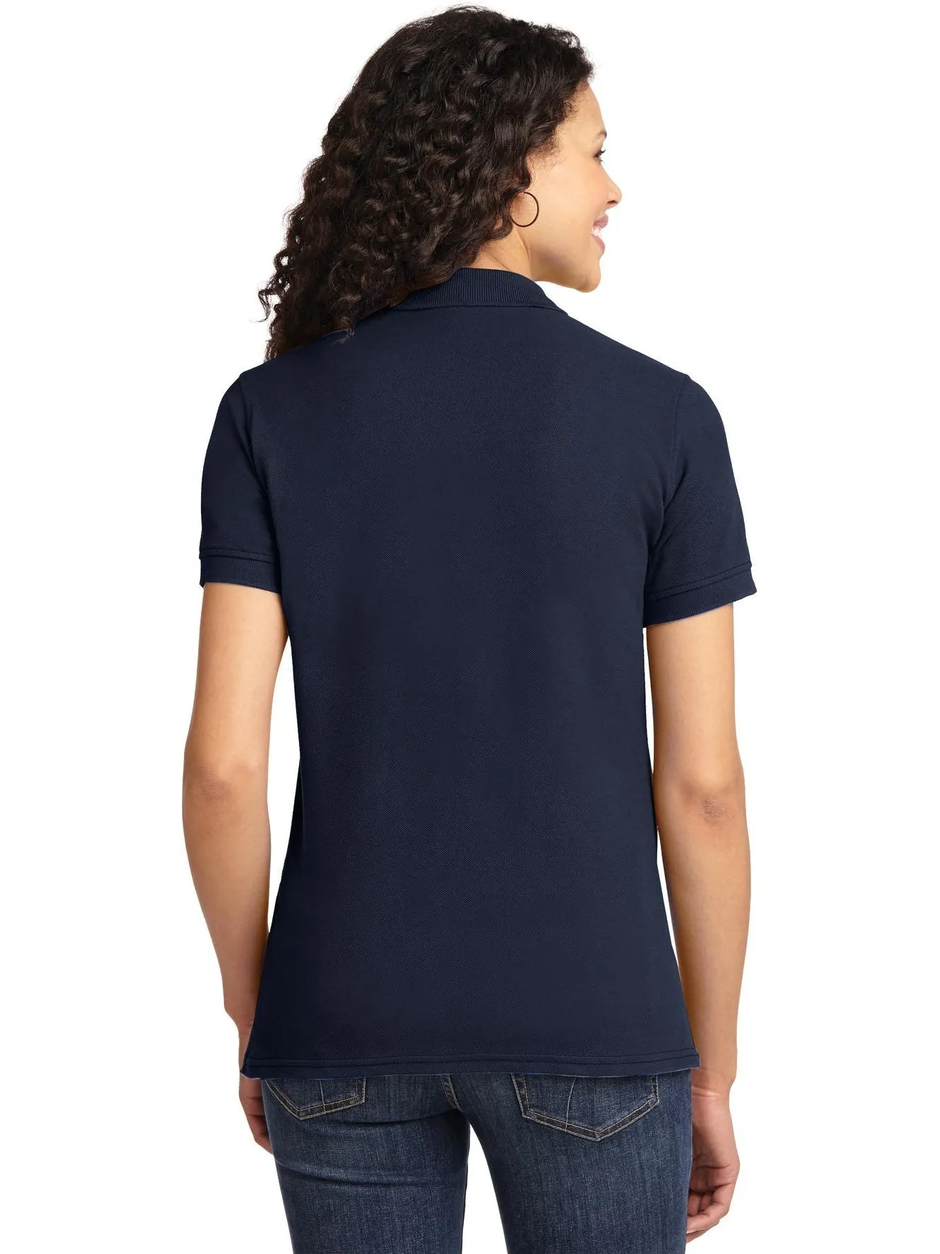 Port Authority Ladies 50/50 Pique Polo