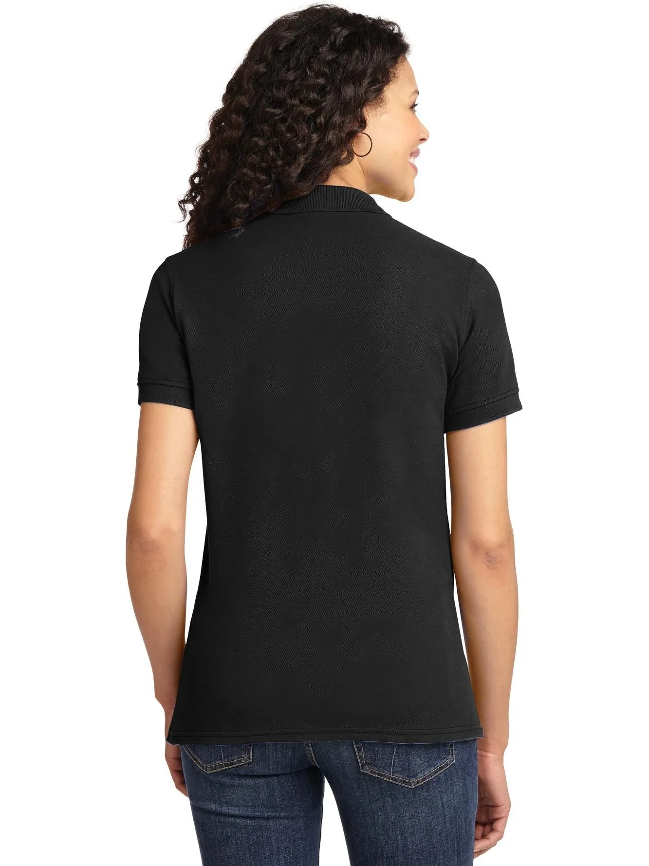 Port Authority Ladies 50/50 Pique Polo