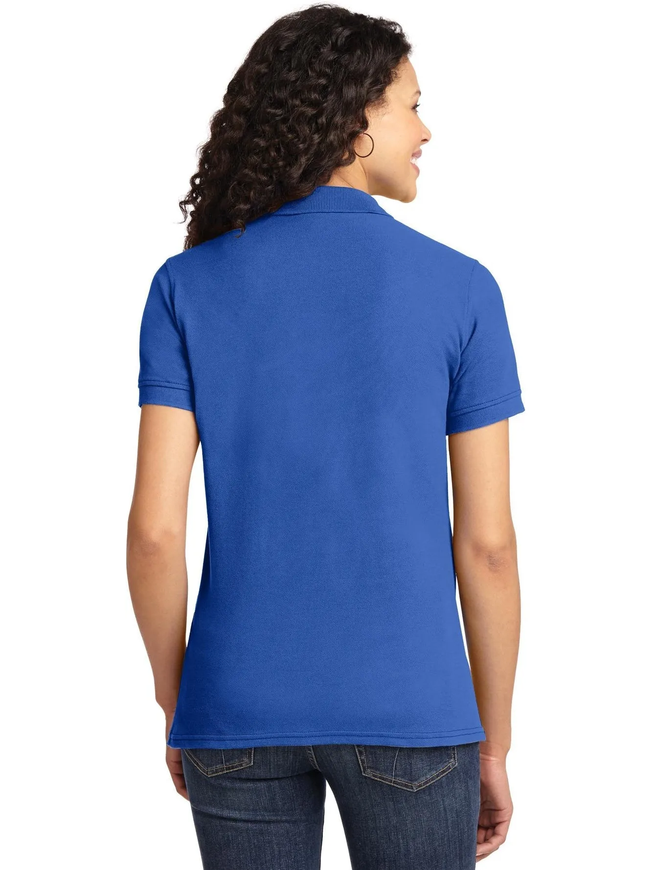Port Authority Ladies 50/50 Pique Polo