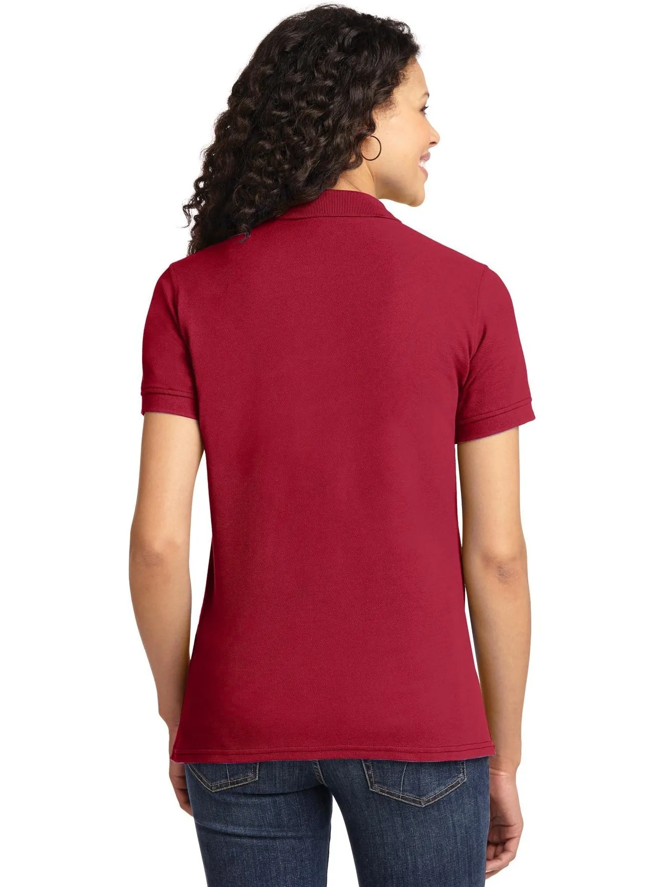 Port Authority Ladies 50/50 Pique Polo