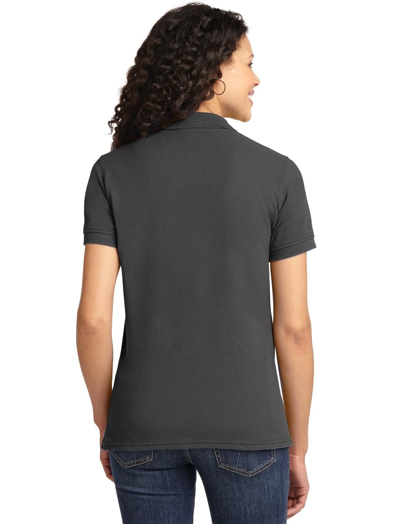 Port Authority Ladies 50/50 Pique Polo