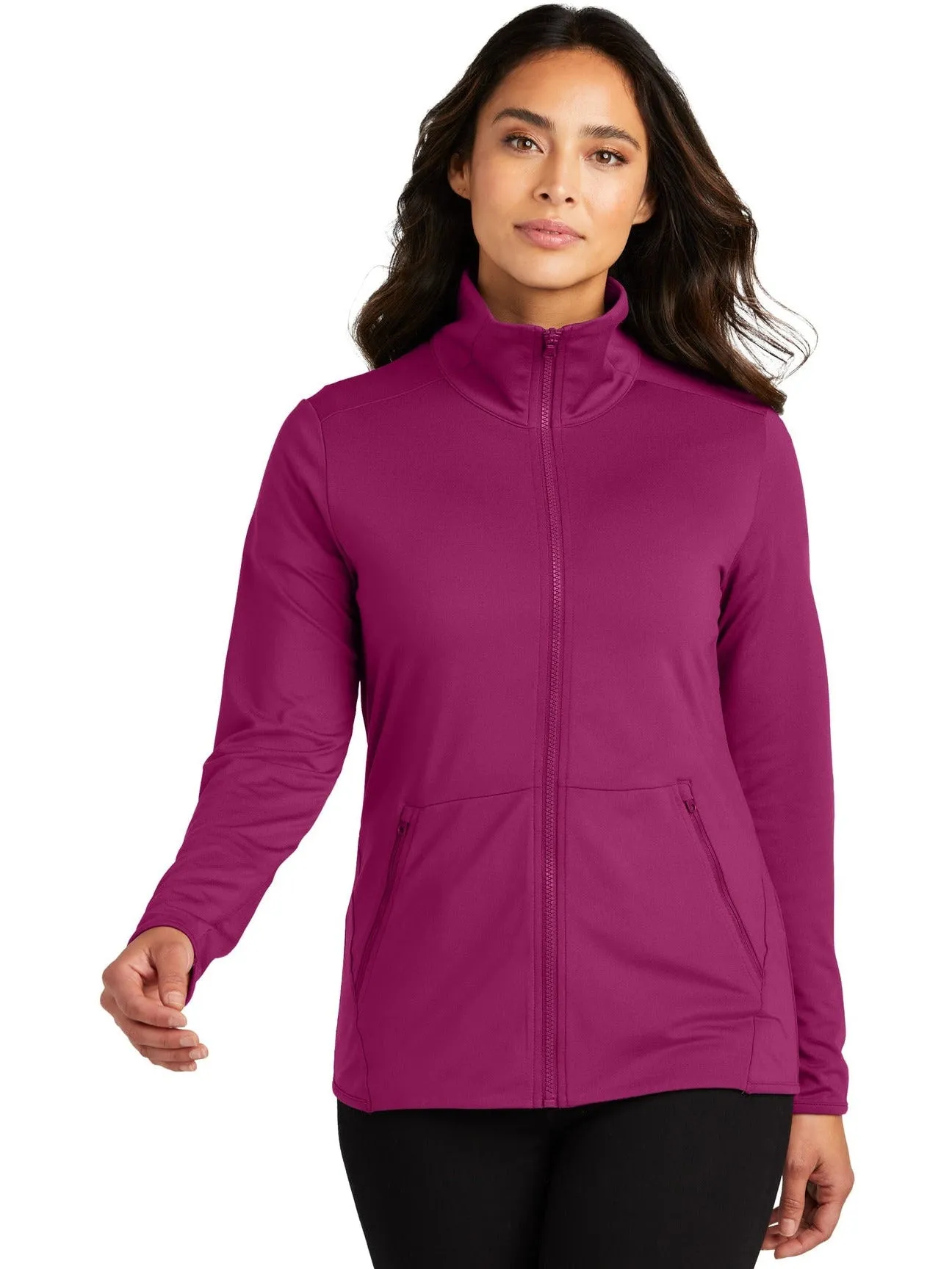 Port Authority Ladies Accord Stretch Fleece Full-Zip