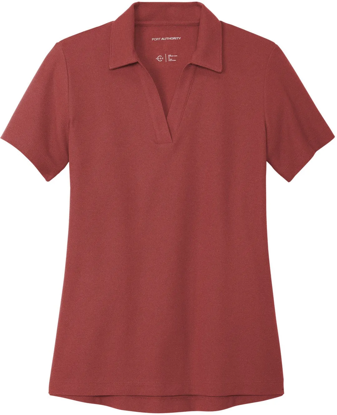 Port Authority Ladies C-Free Cotton Blend Pique Polo