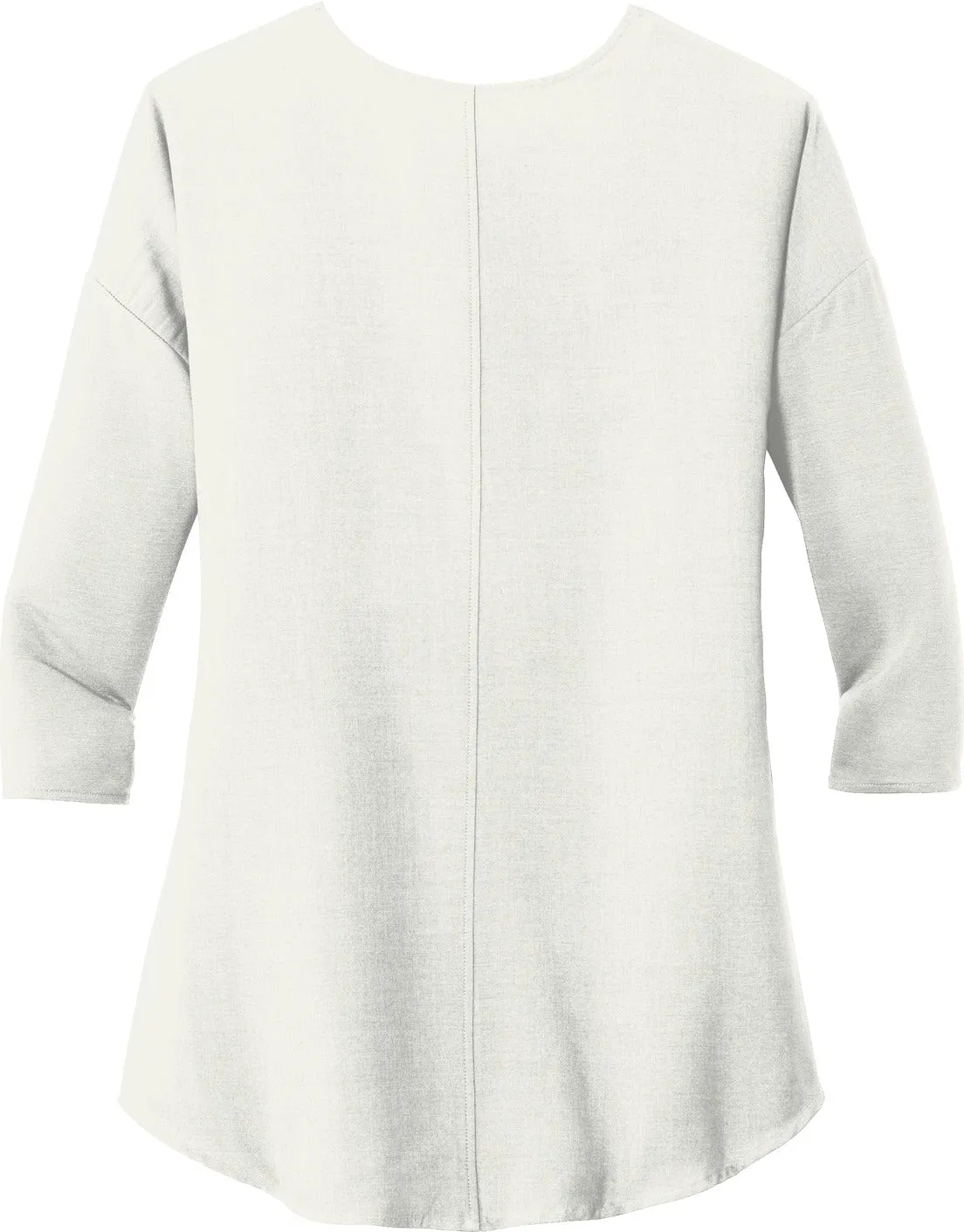 Port Authority Ladies Concept 3/4-Sleeve Soft Split Neck Top