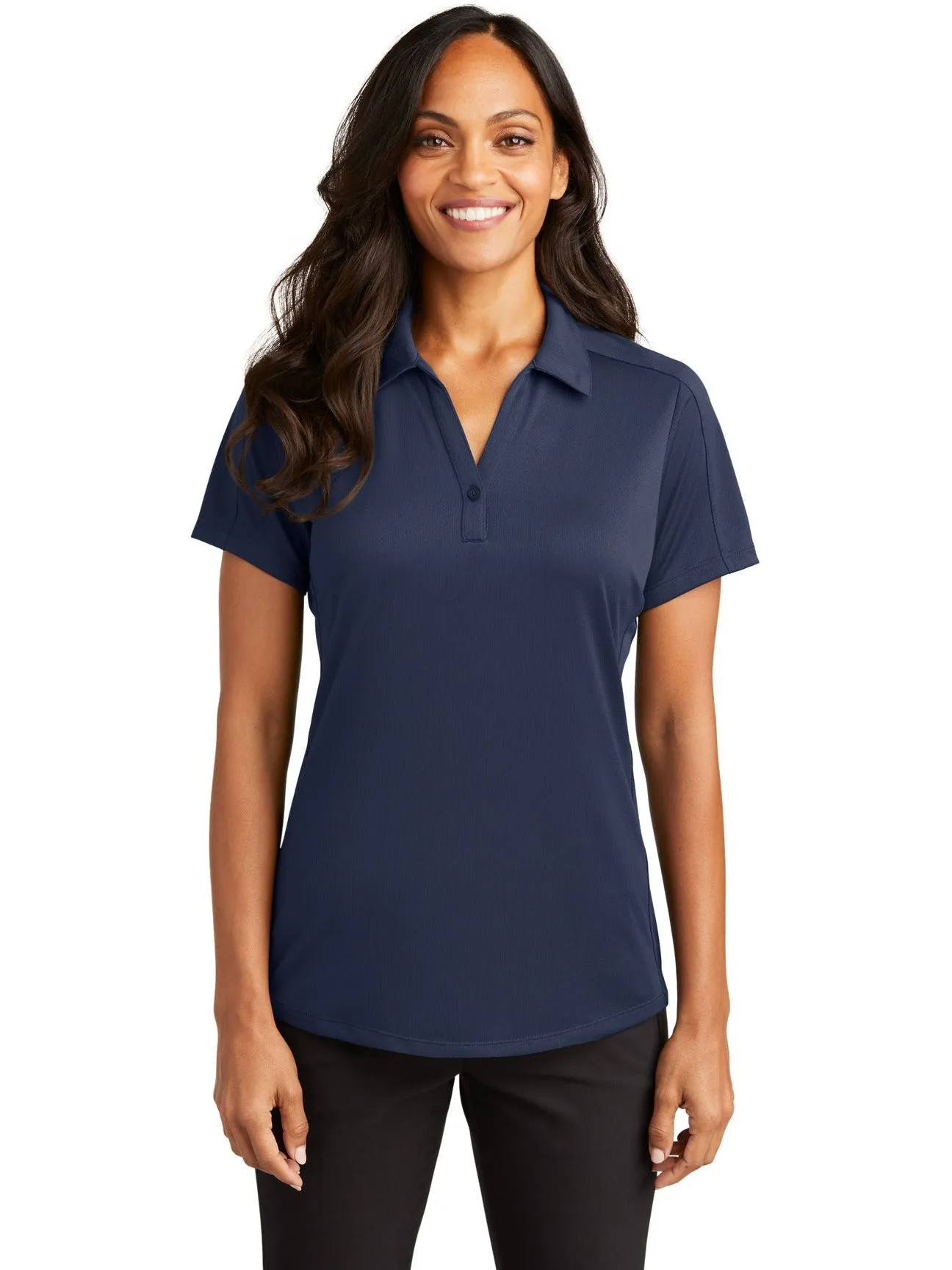 Port Authority Ladies Diamond Jacquard Polo