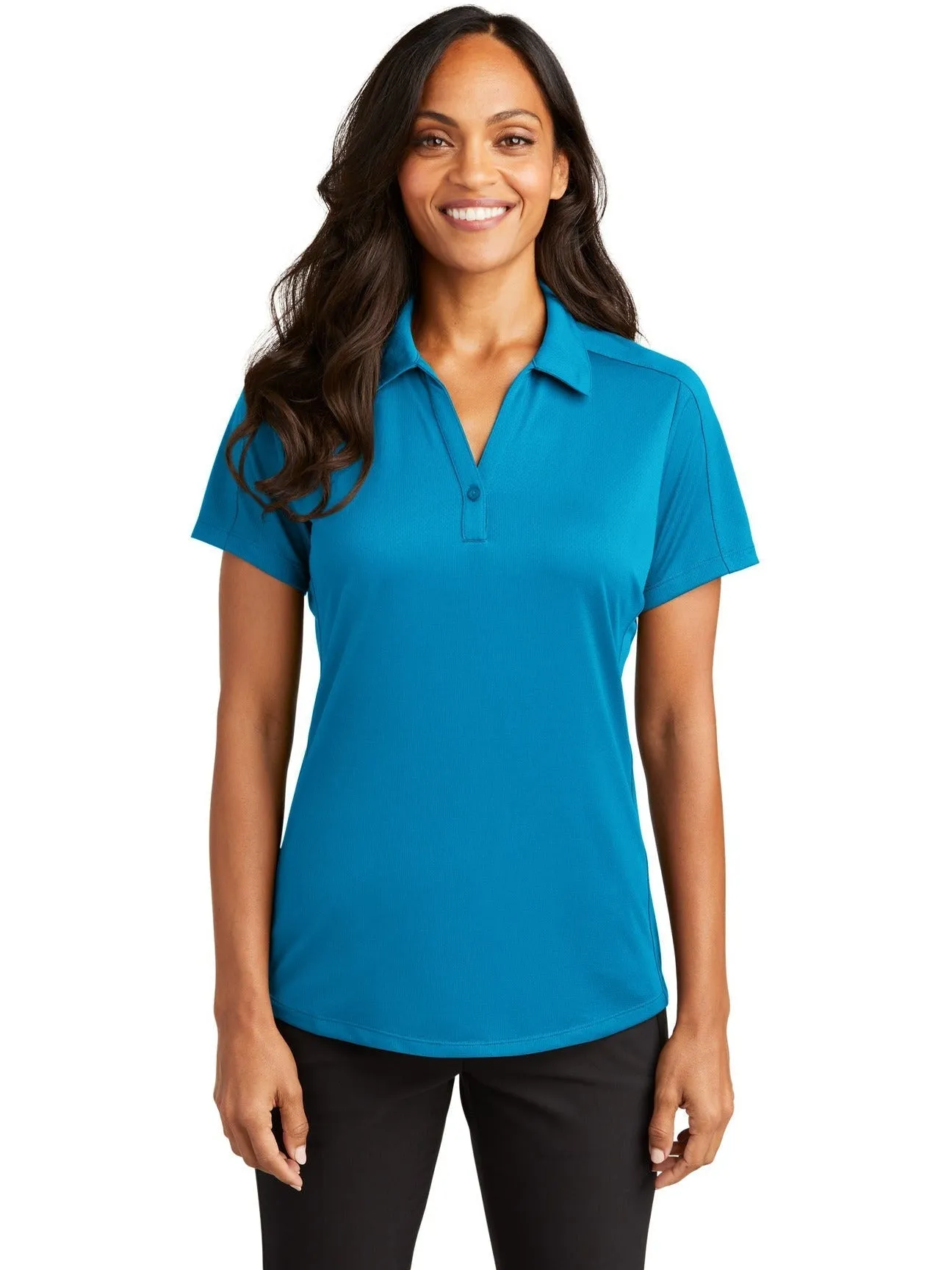 Port Authority Ladies Diamond Jacquard Polo