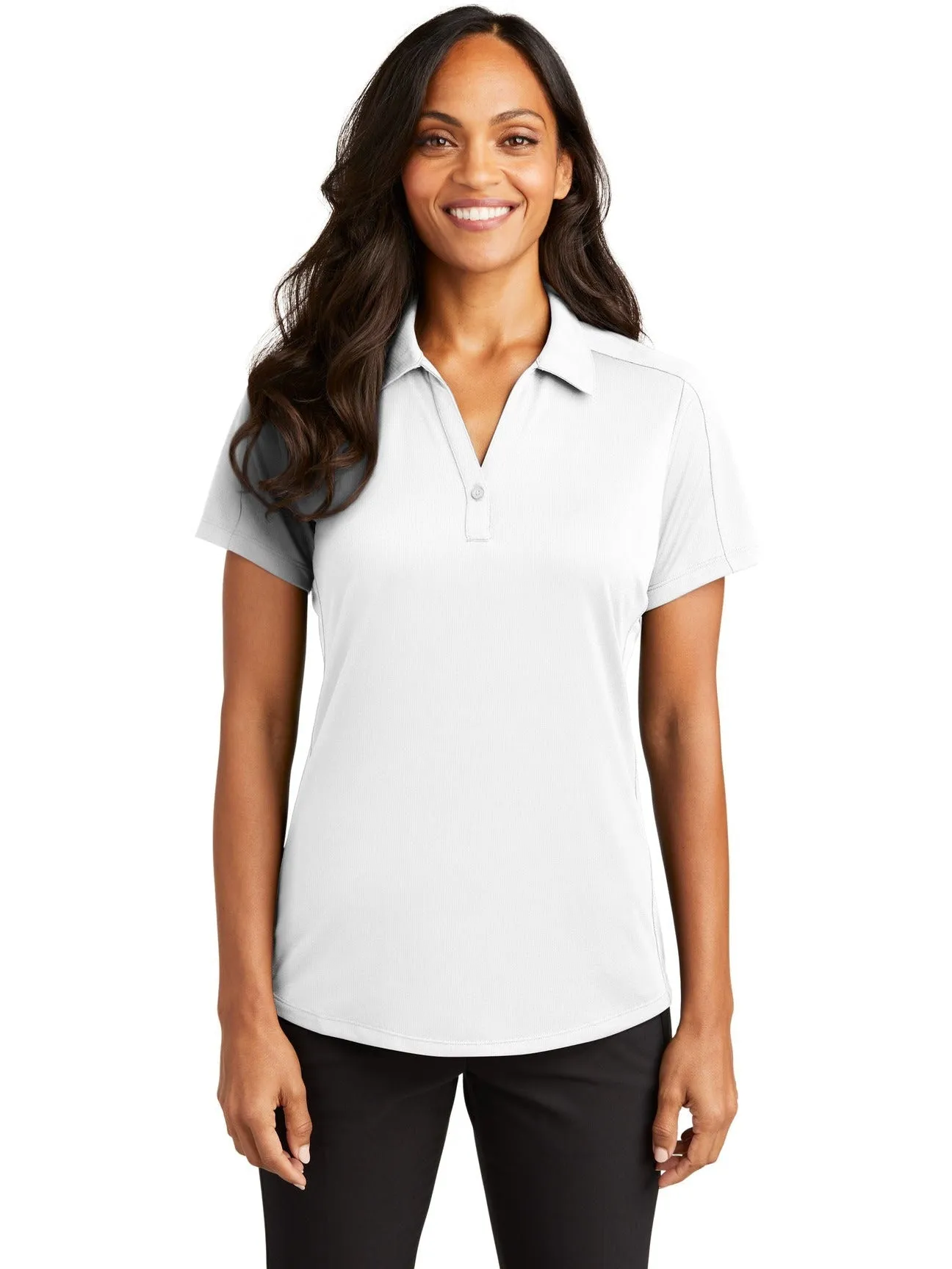 Port Authority Ladies Diamond Jacquard Polo