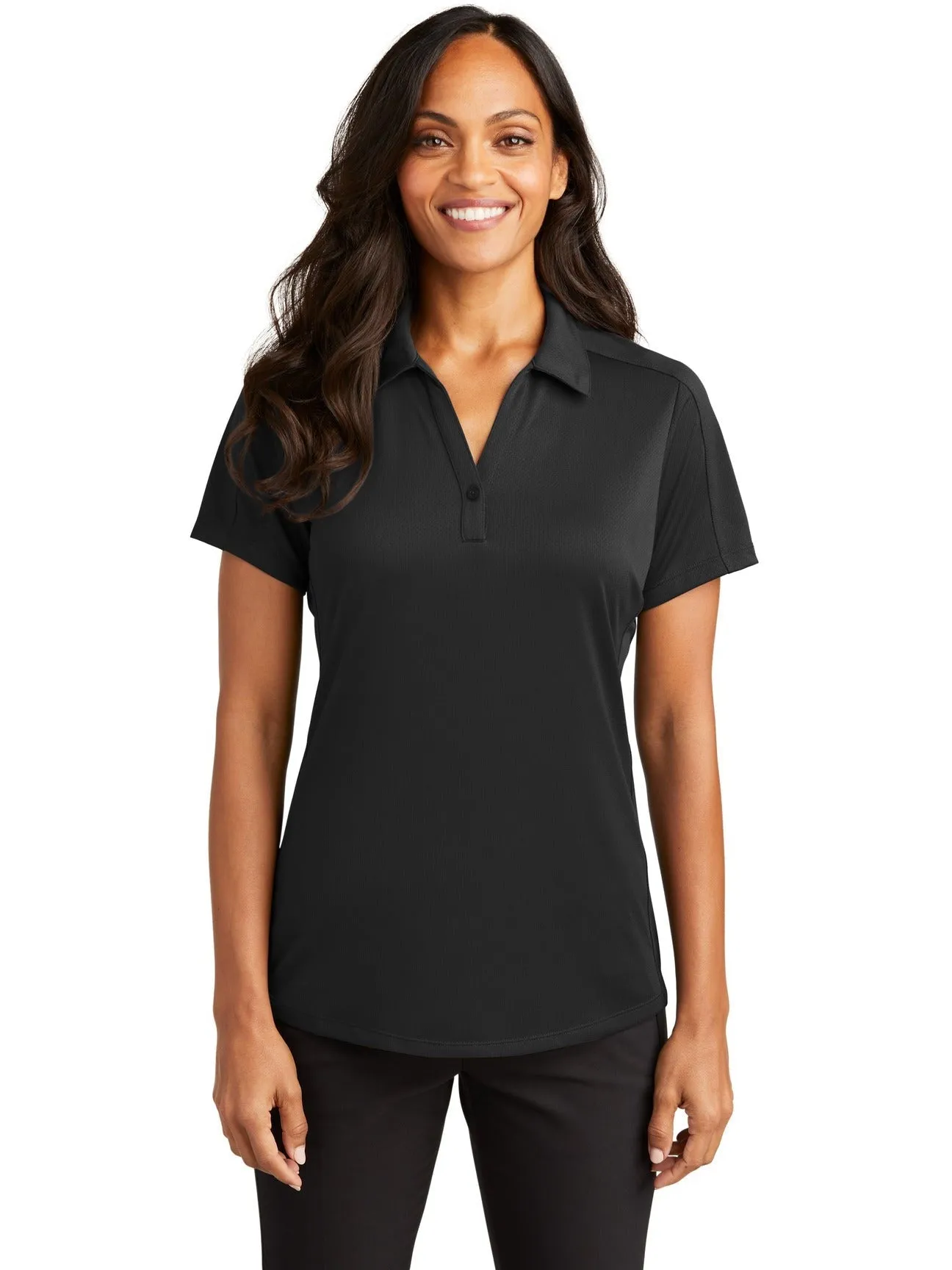 Port Authority Ladies Diamond Jacquard Polo