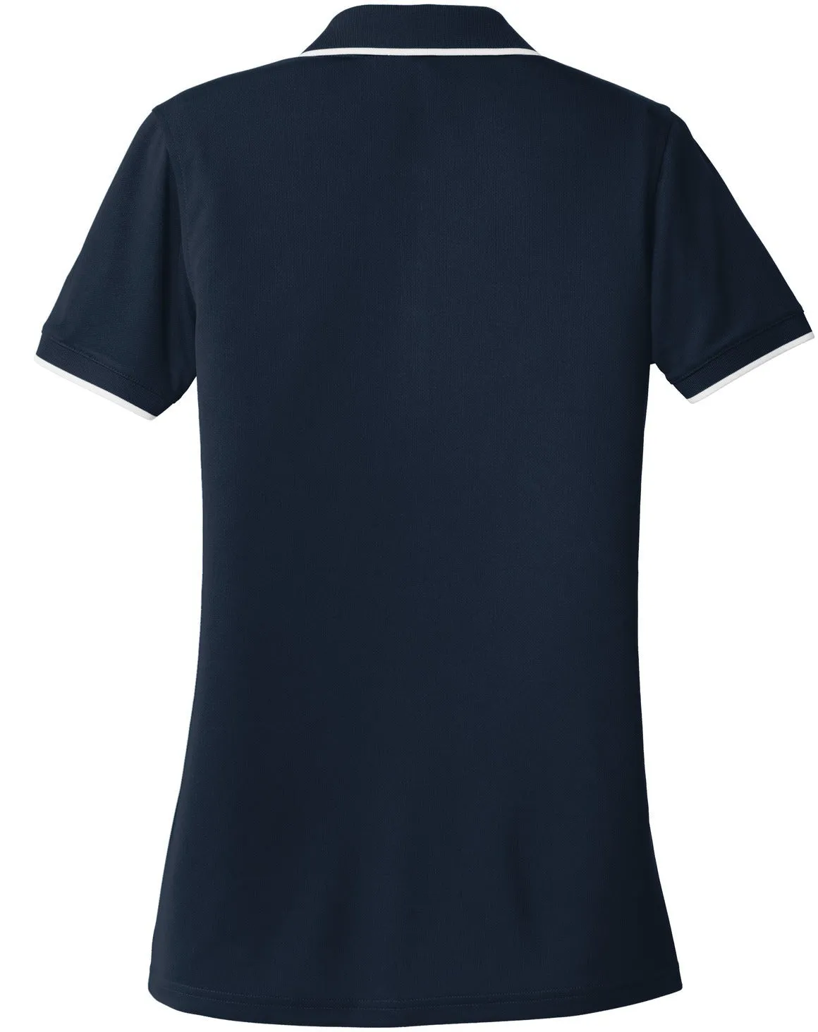 Port Authority Ladies Dry Zone UV Micro-Mesh Tipped Polo