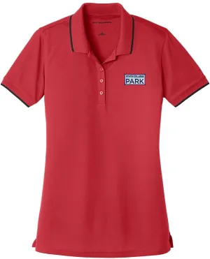 Port Authority Ladies Dry Zone UV Micro-Mesh Tipped Polo