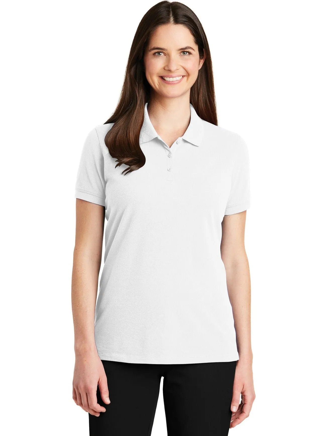 Port Authority Ladies EZCotton Pique Polo