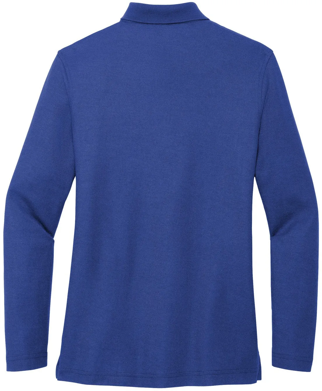 Port Authority Ladies Long Sleeve Silk Touch Polo Shirt
