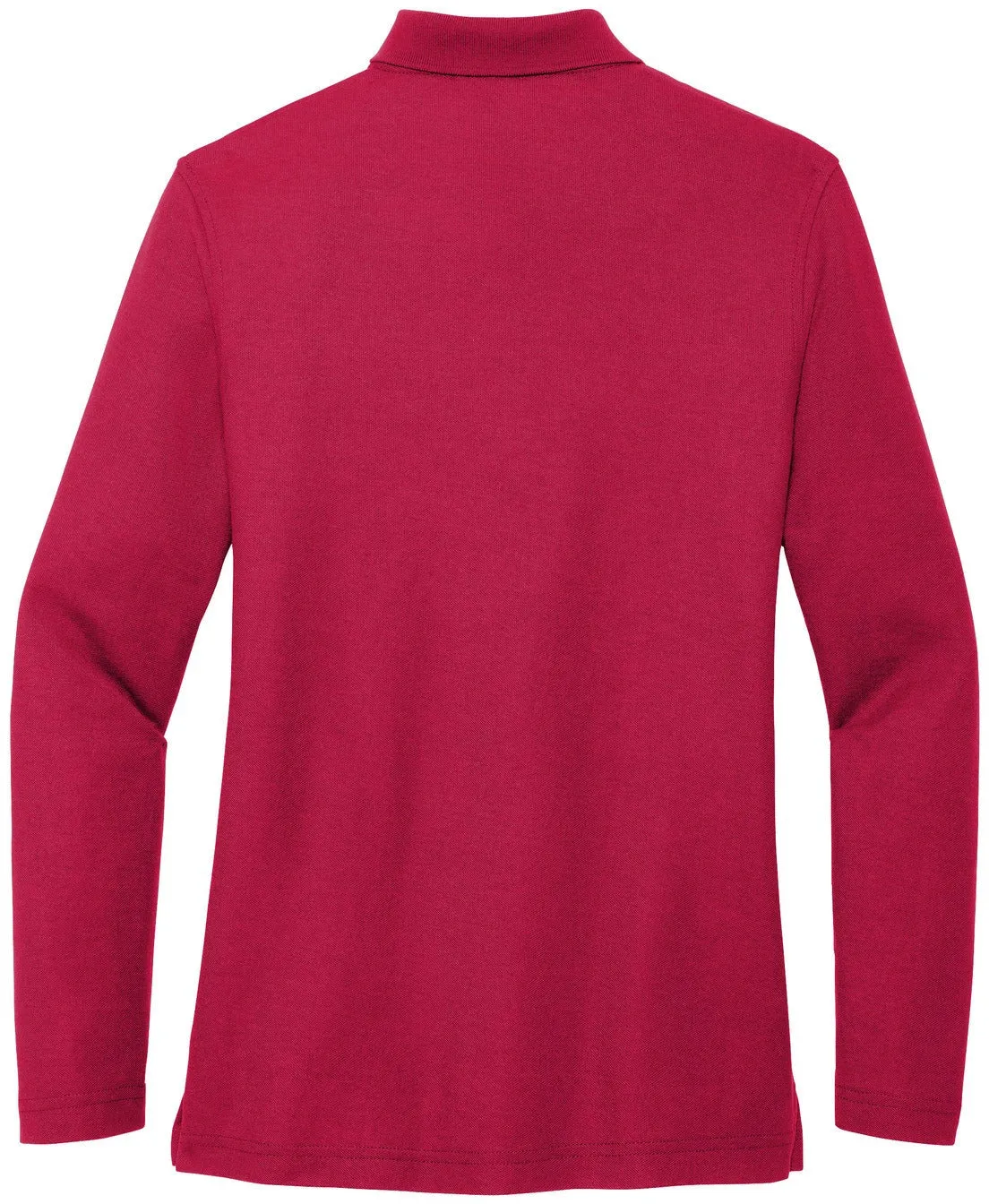 Port Authority Ladies Long Sleeve Silk Touch Polo Shirt