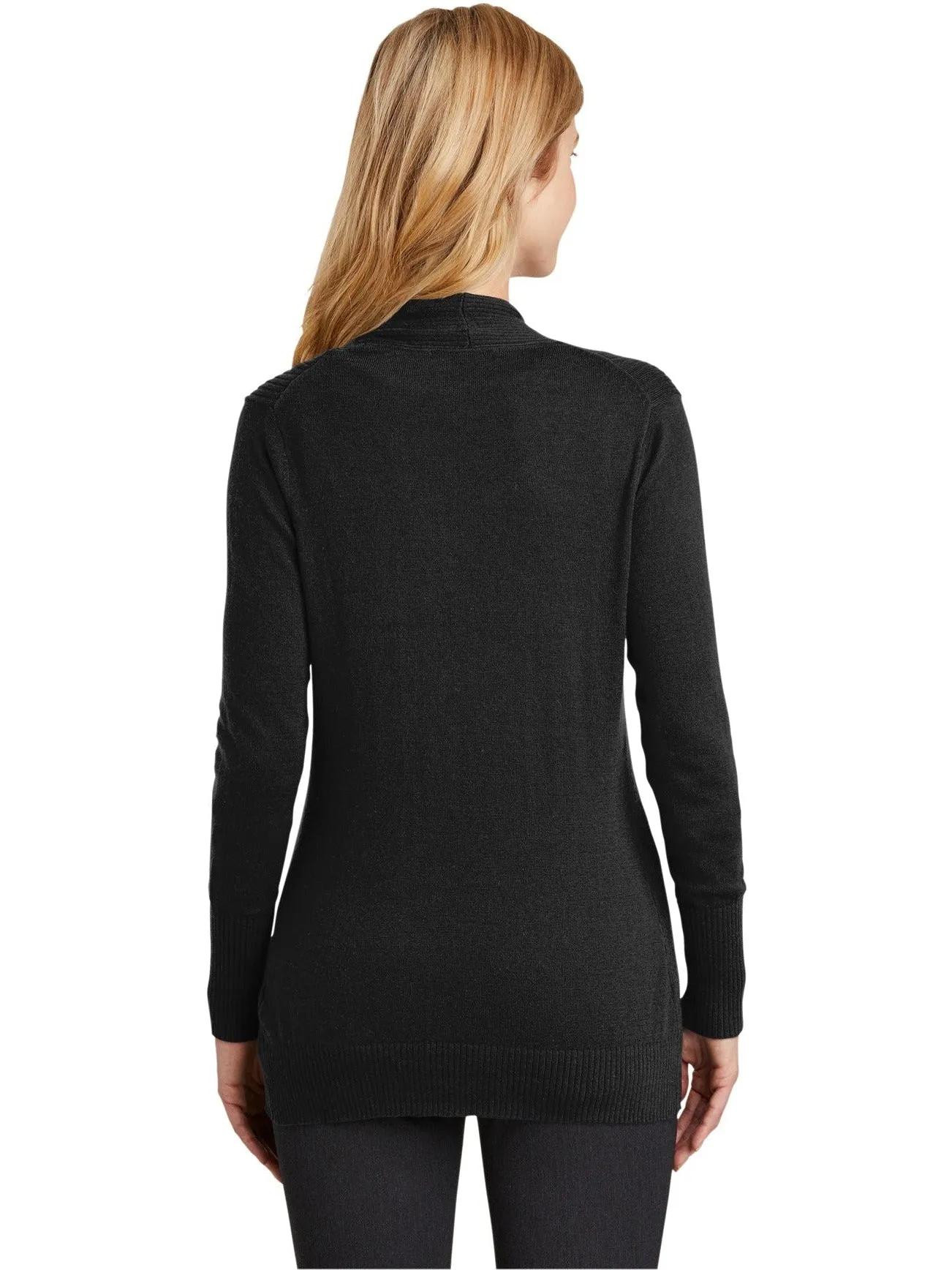 Port Authority Ladies Open Front Cardigan Sweater