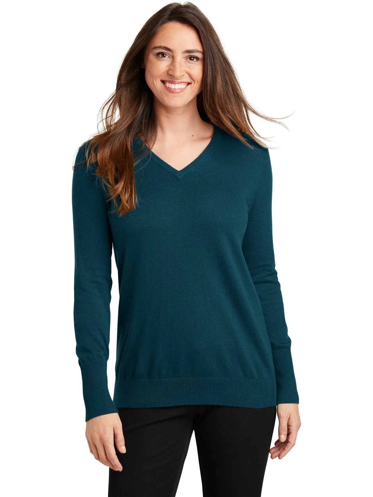 Port Authority Ladies V-Neck Sweater