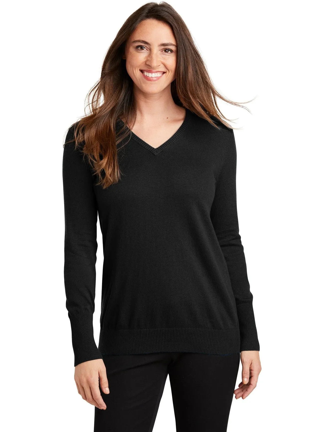 Port Authority Ladies V-Neck Sweater