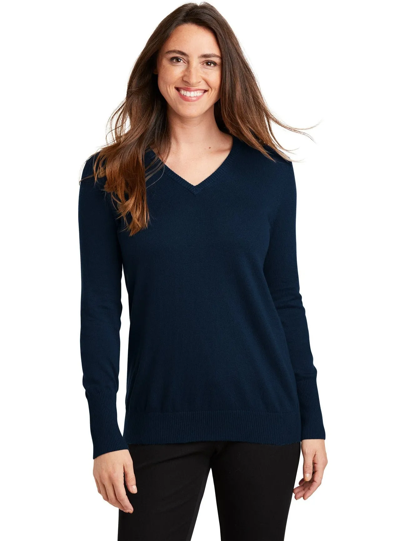 Port Authority Ladies V-Neck Sweater