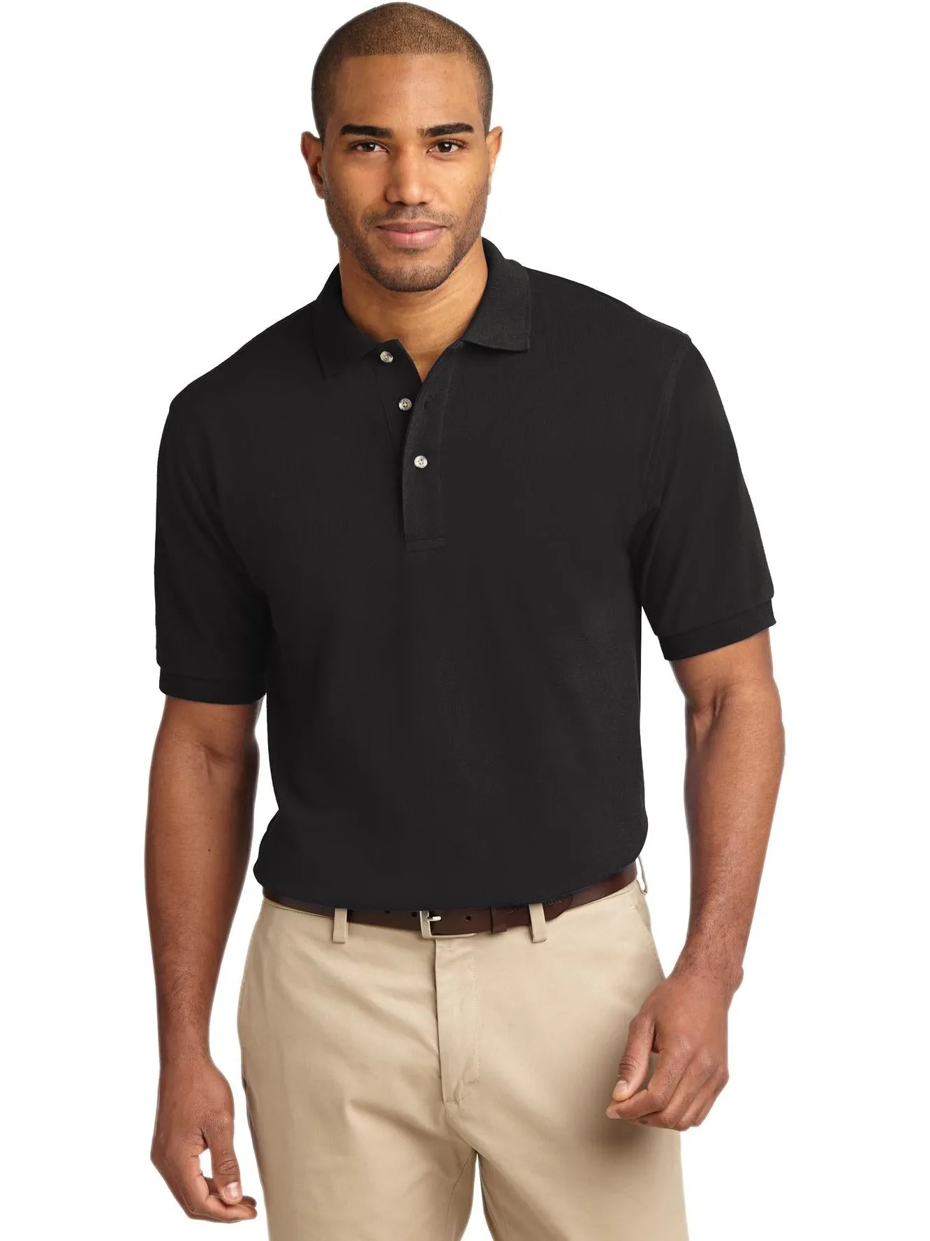 Port Authority Pique Knit Polo Shirt