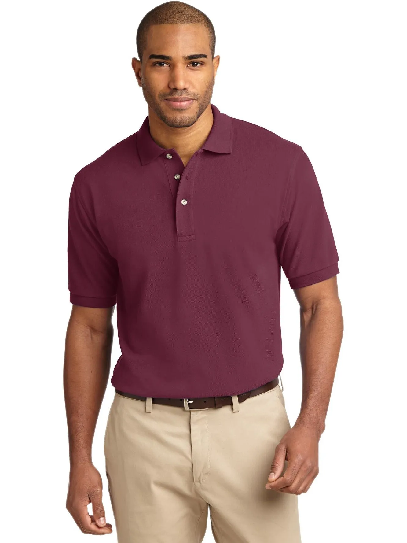 Port Authority Pique Knit Polo Shirt