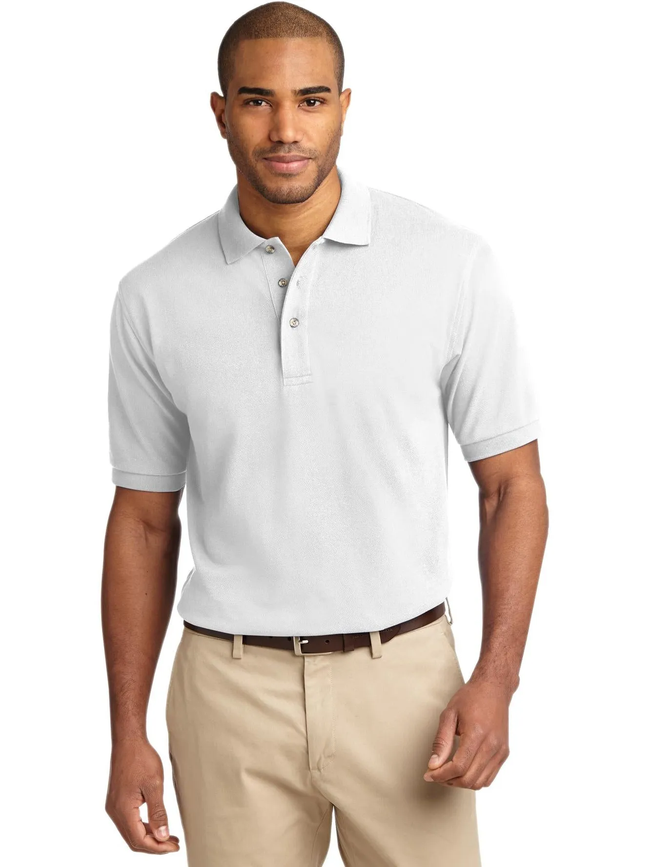 Port Authority Pique Knit Polo Shirt