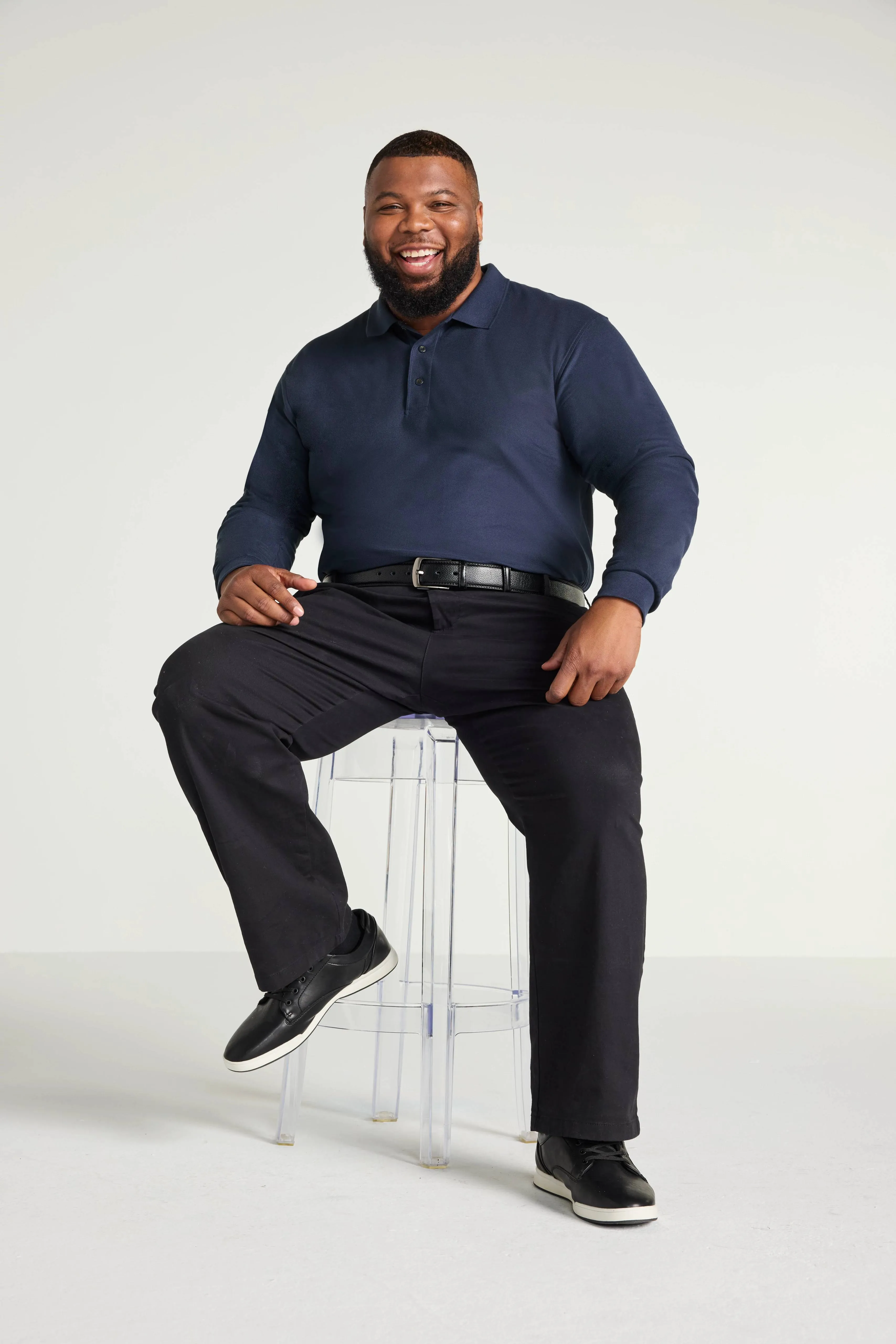 Port Authority Silk Touch Long Sleeve Polo